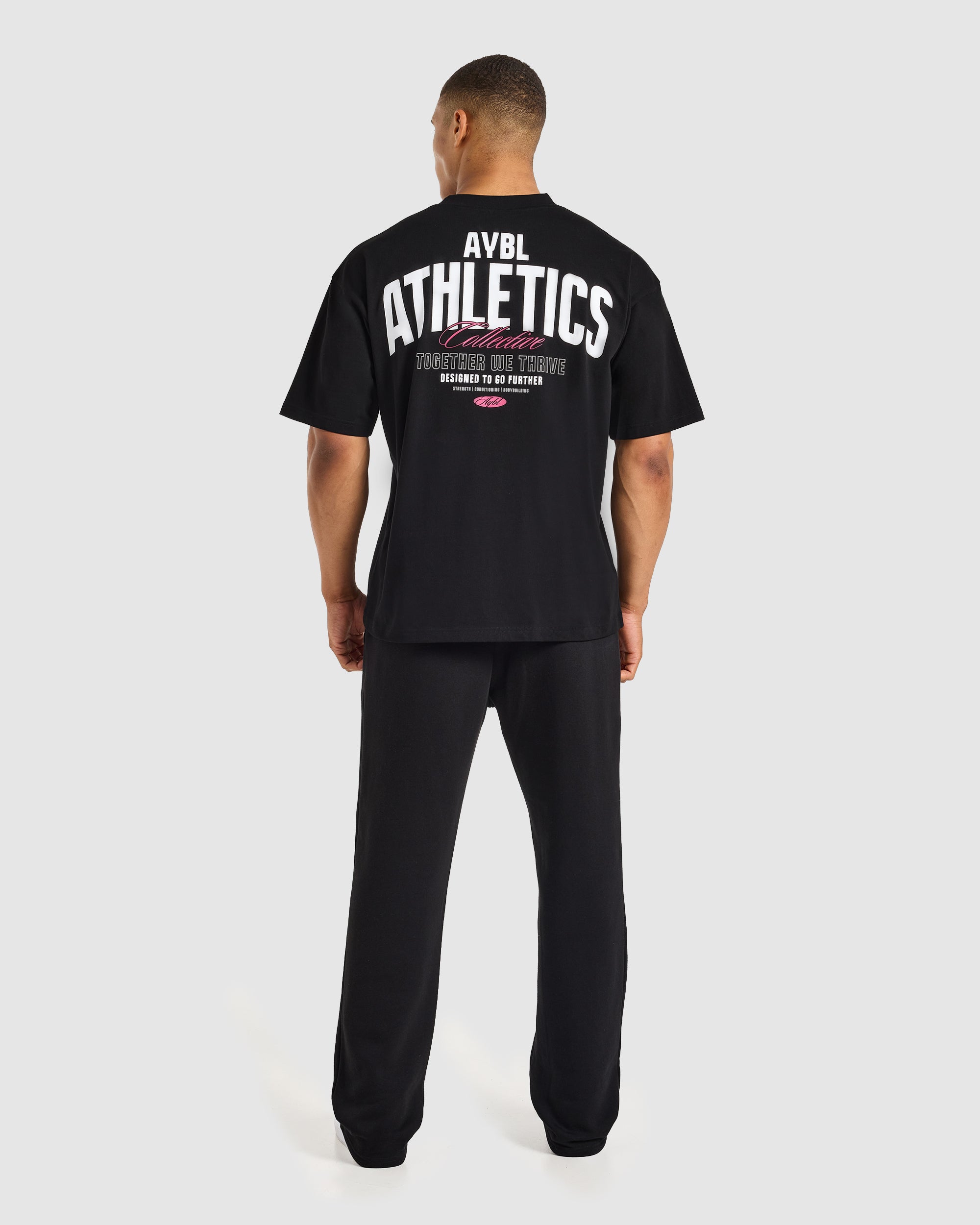 Script Collective Oversized T Shirt - Schwarz