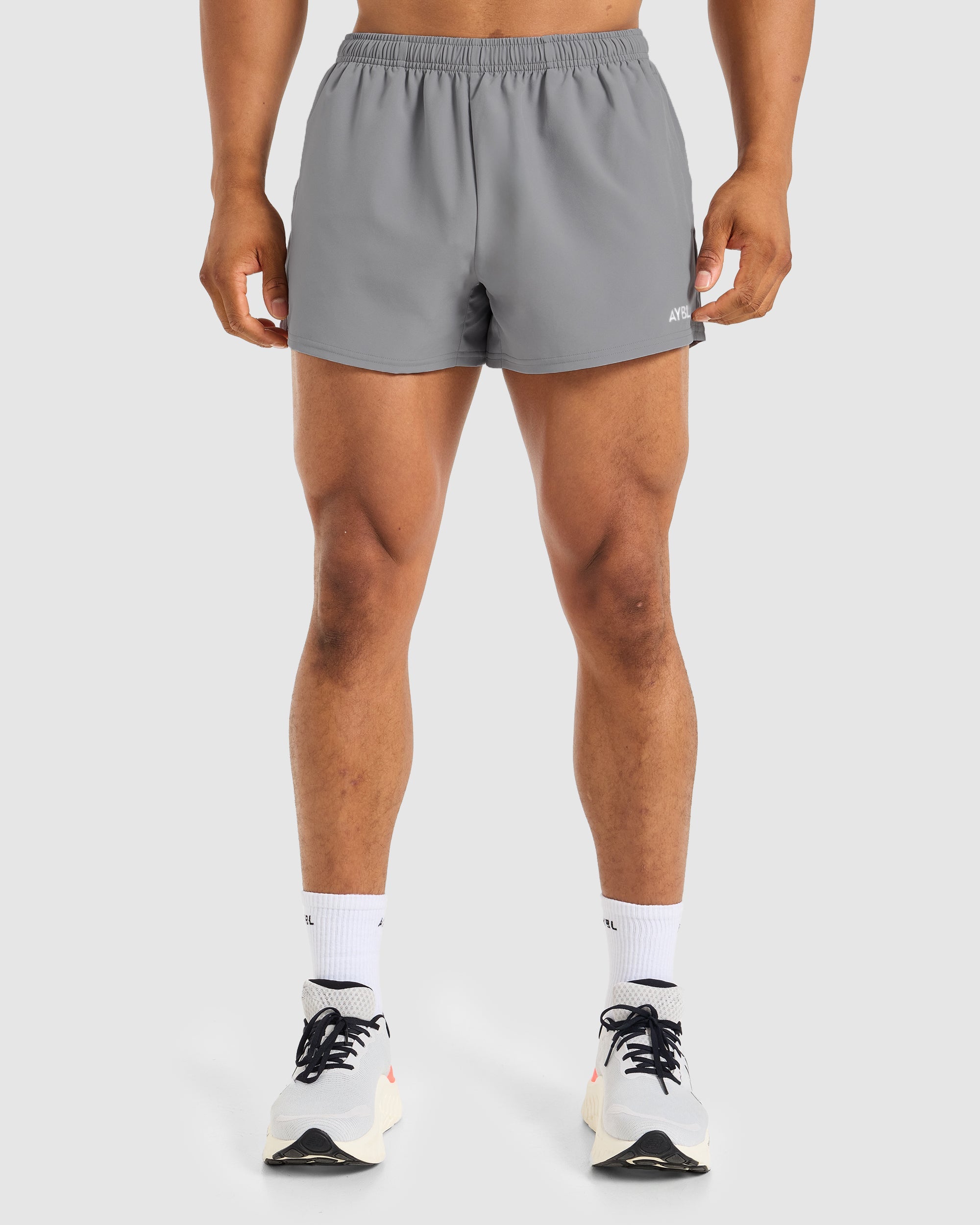 Core 3" Shorts - Grau