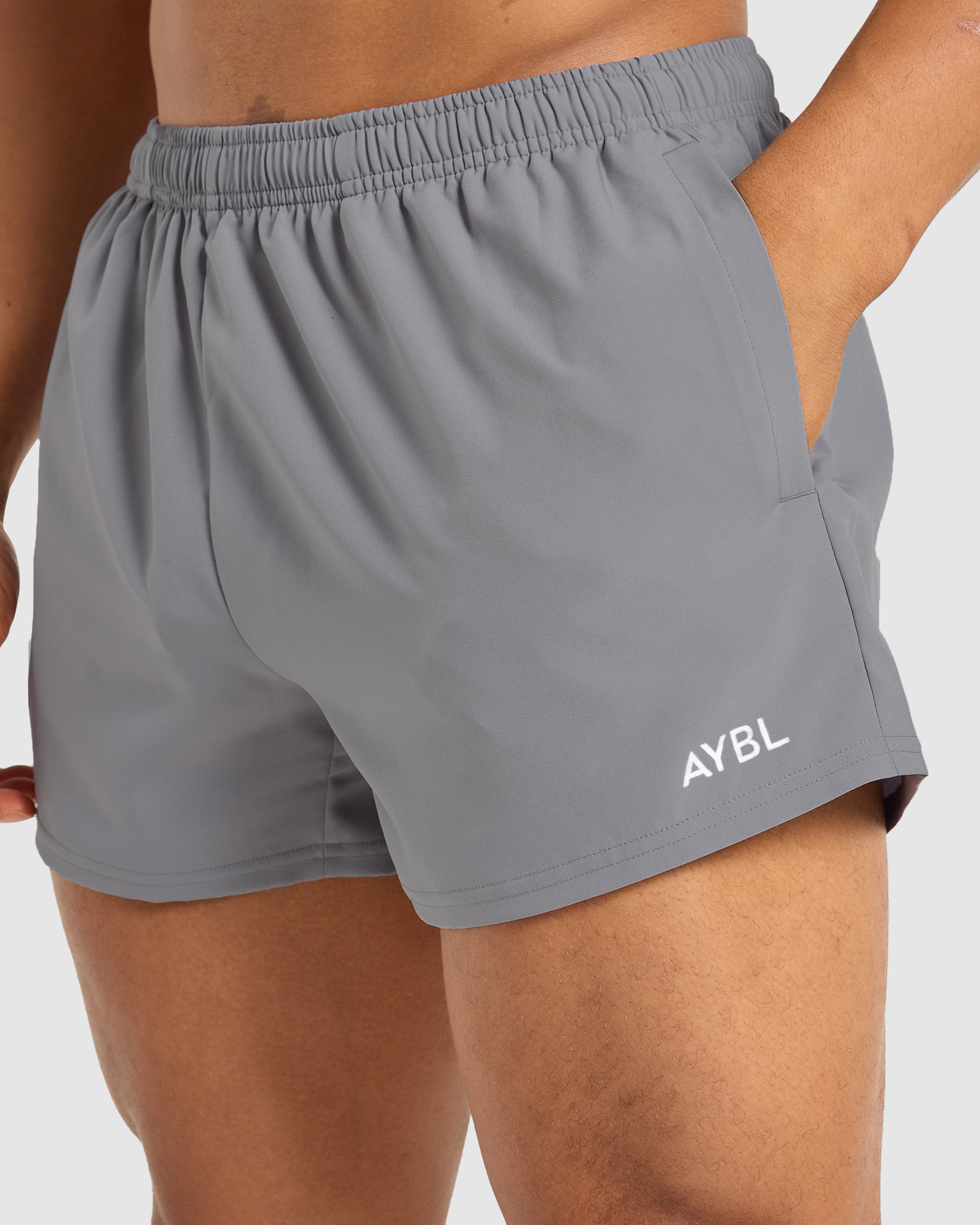Core 3" Shorts - Grau