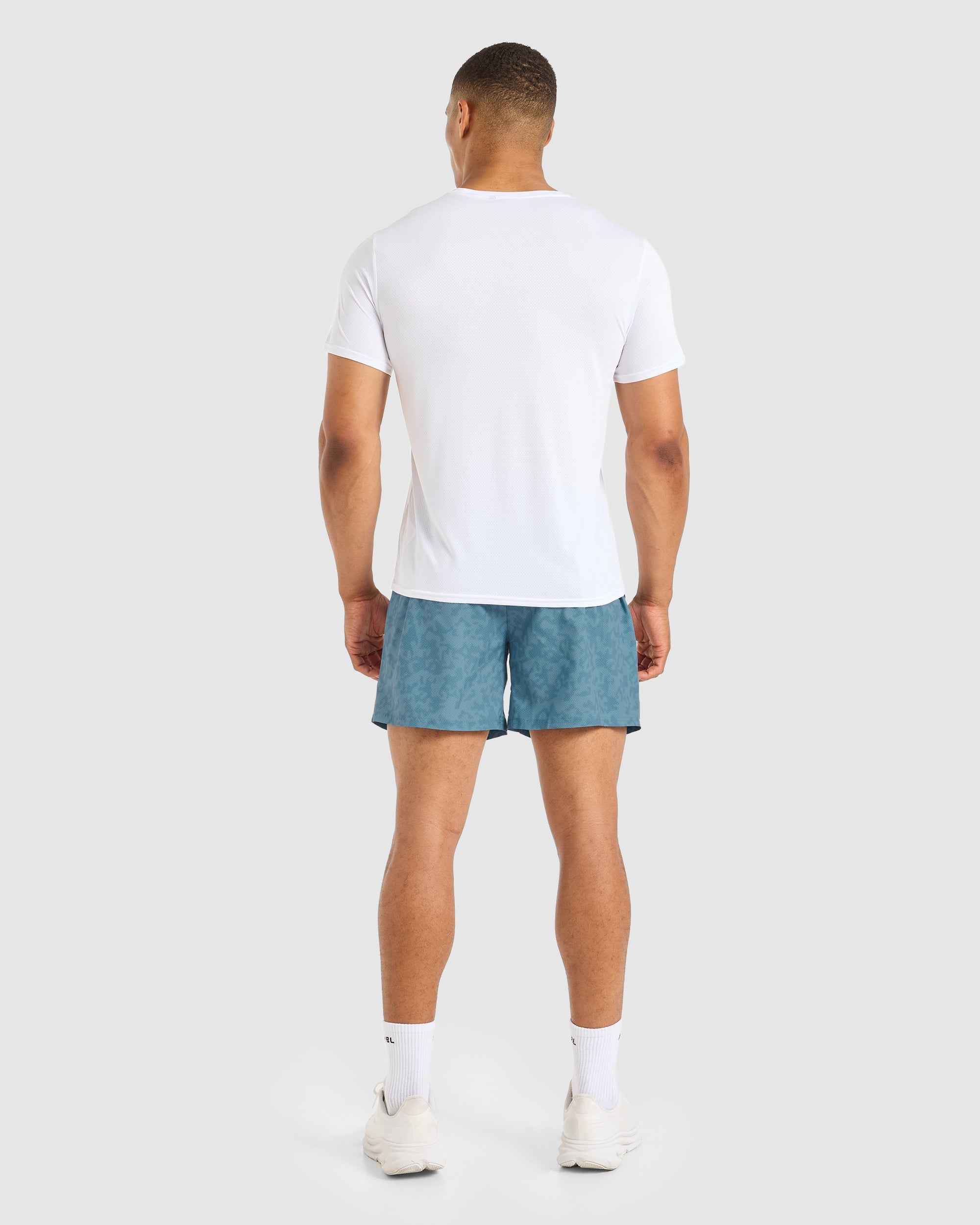 Core 5" Shorts - Blau Camo