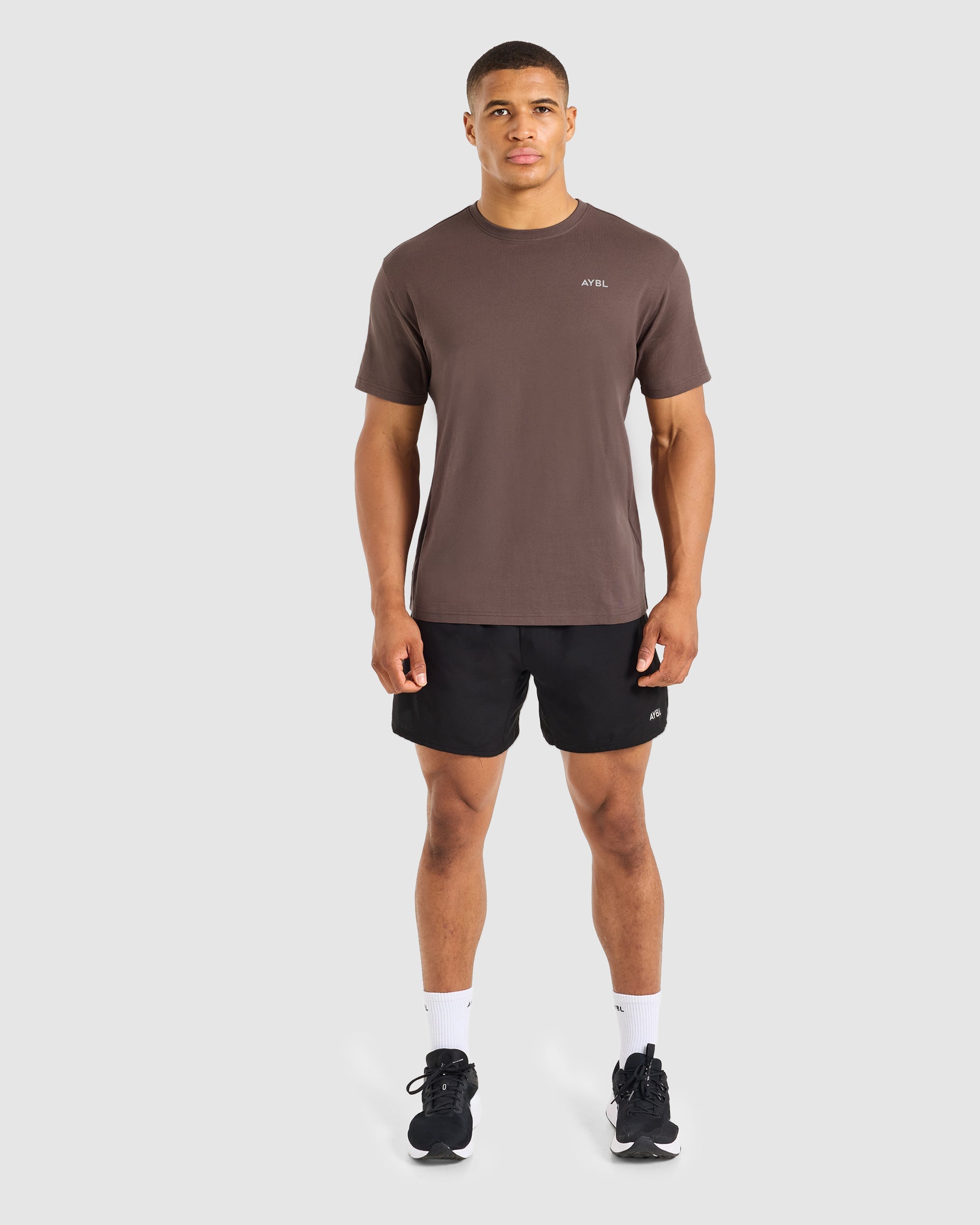 Essential T Shirt - Deep Braun