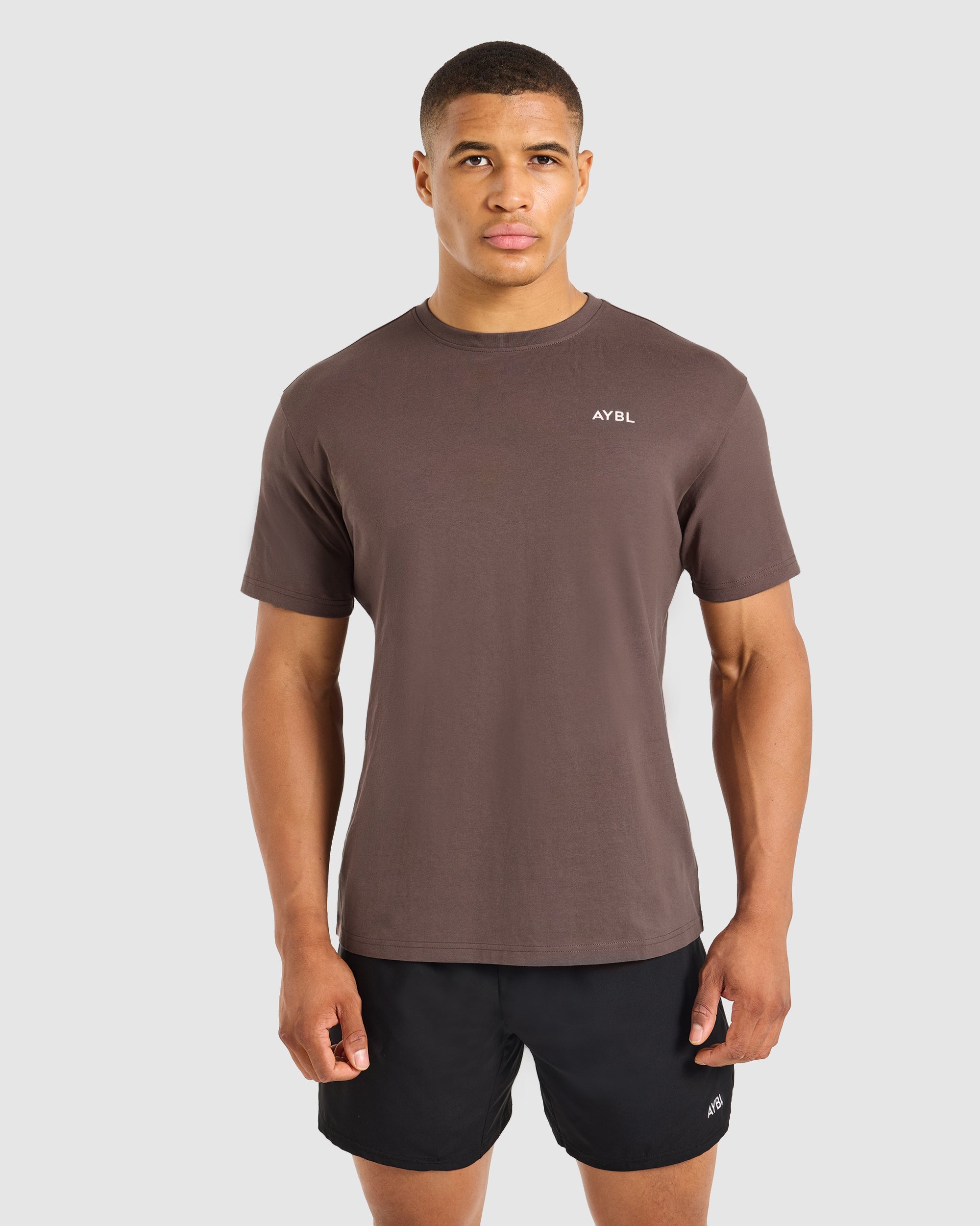 Essential T Shirt - Deep Braun