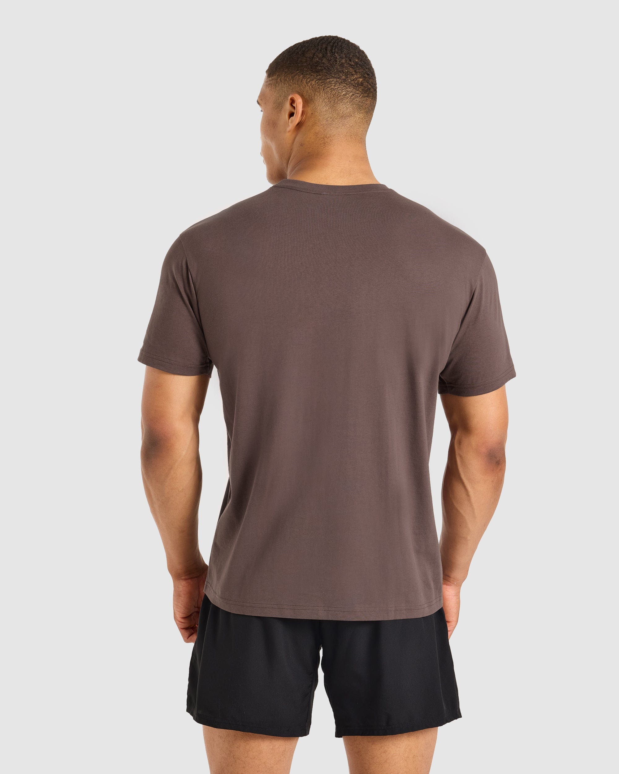 Essential T Shirt - Deep Braun