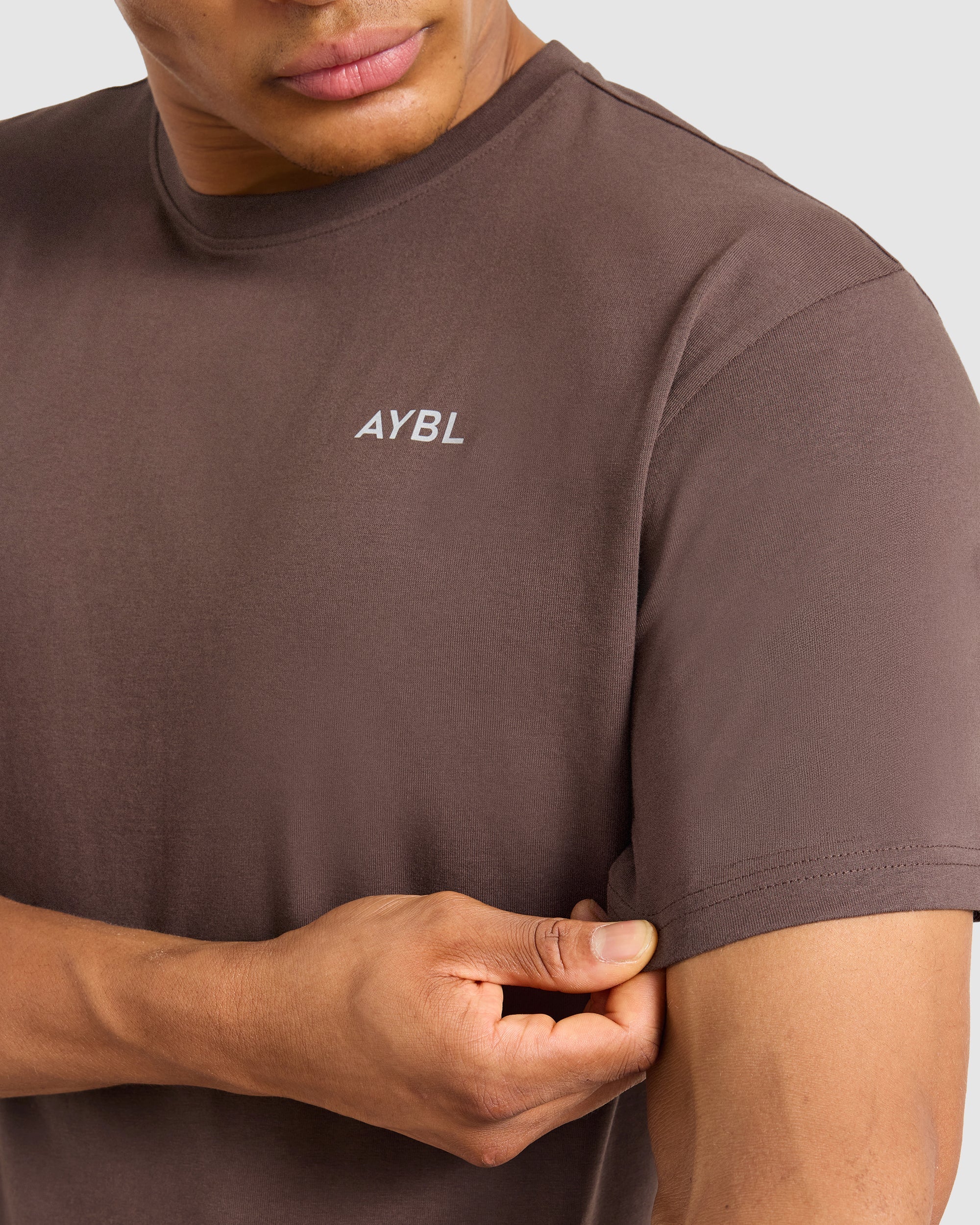 Essential T Shirt - Deep Braun