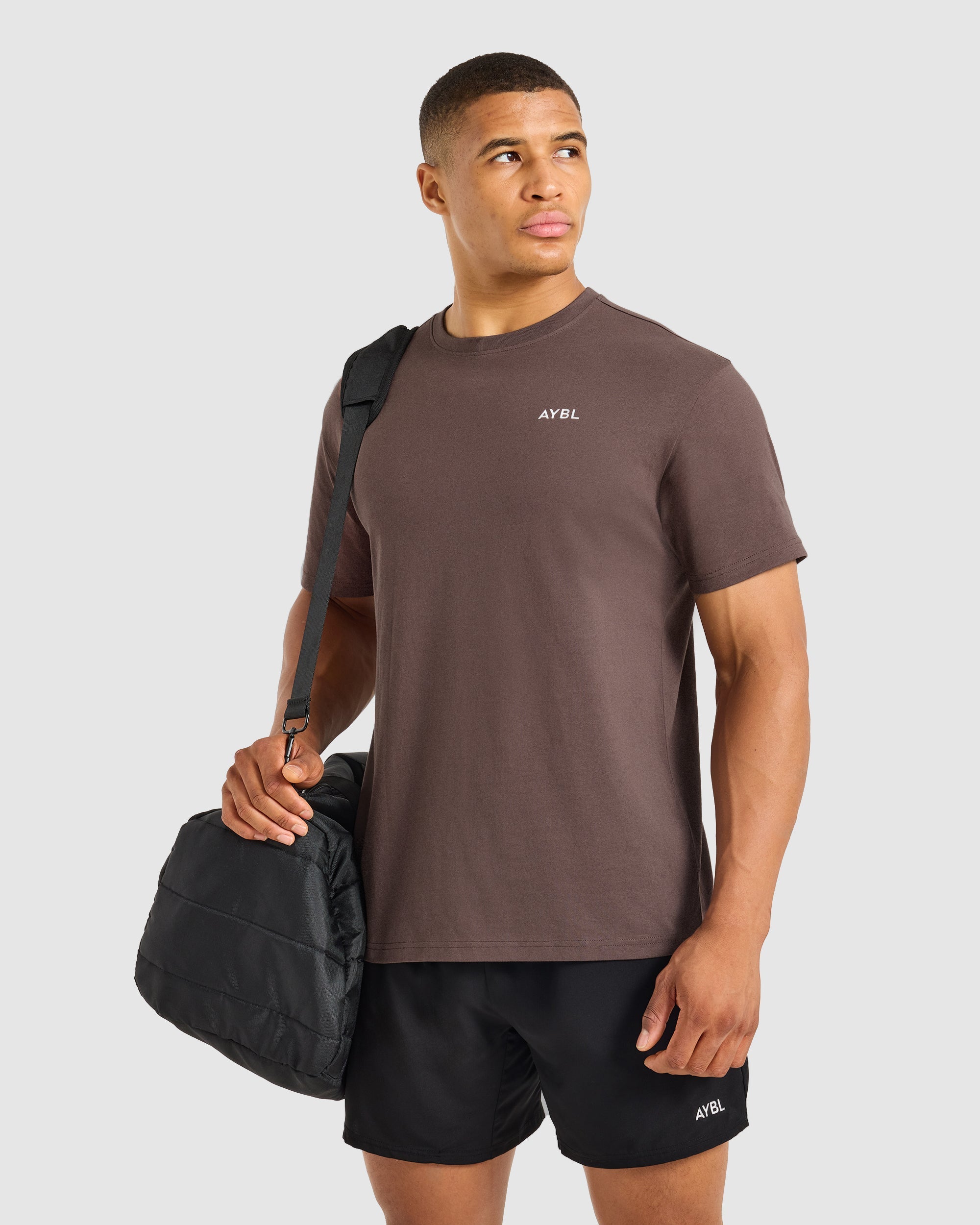 Essential T Shirt - Deep Braun