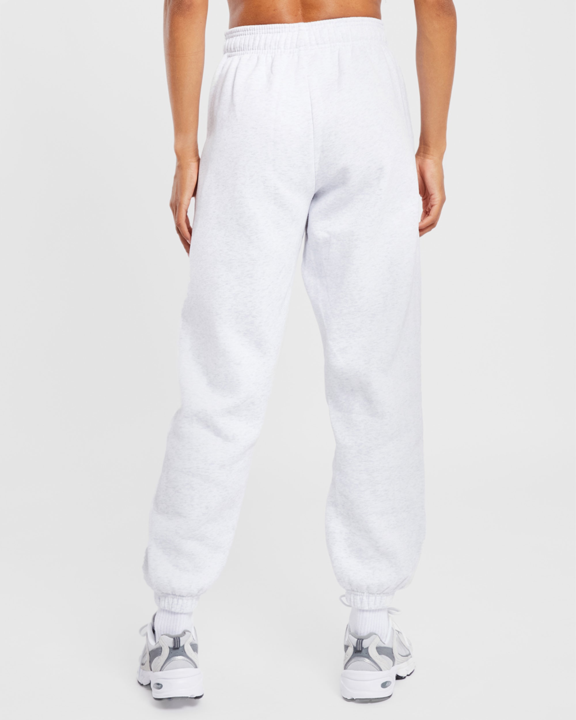 Varsity Oversized Joggers - Heather Grau