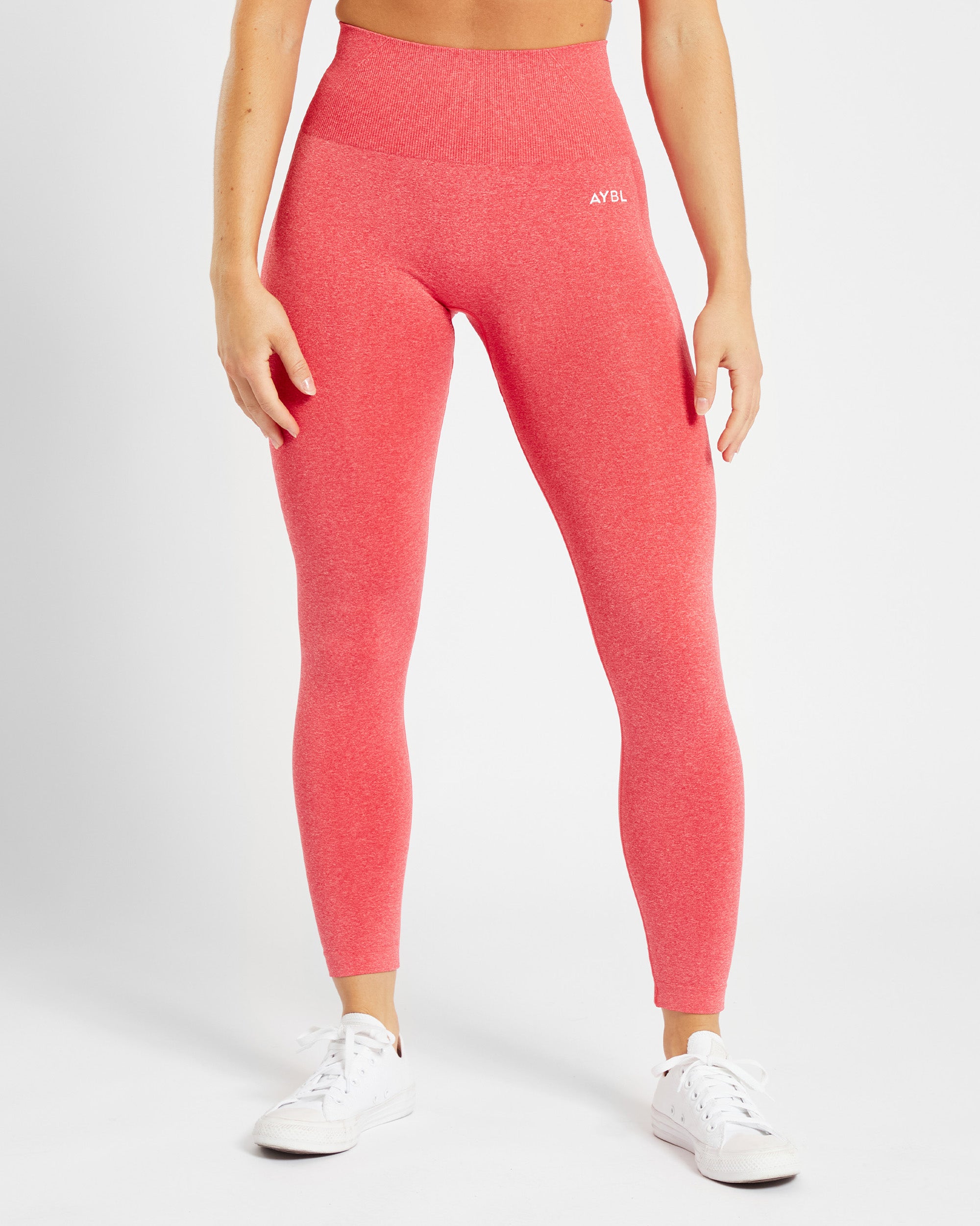 Empower Seamless Leggings - Coral Rot Marl