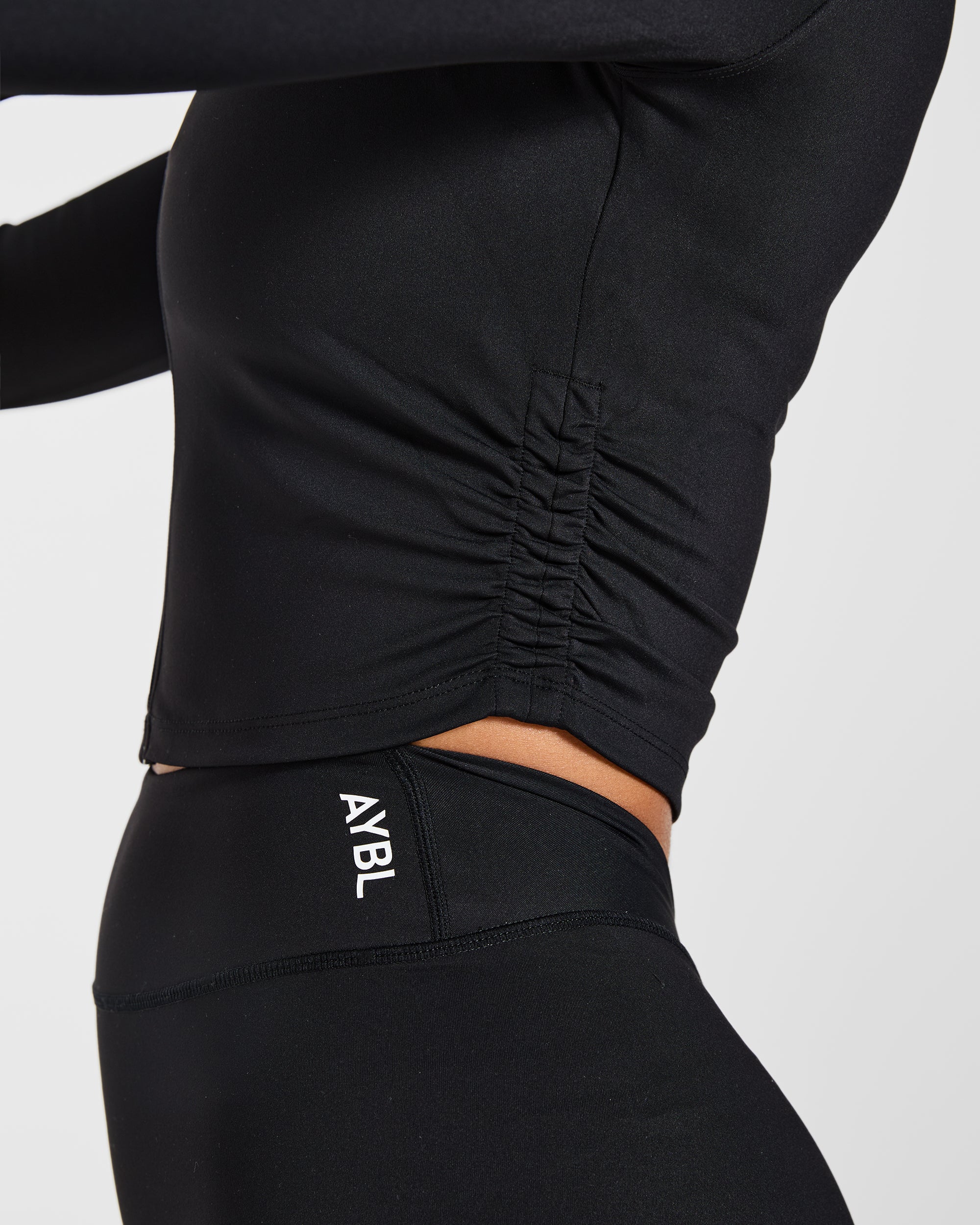 Physique Zip Up Jacket - Schwarz