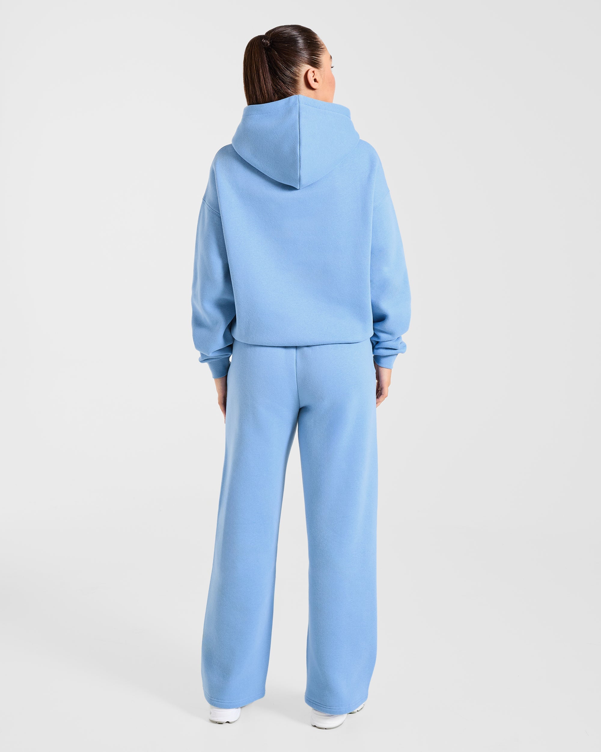 AYBL Club Oversized Straight Leg Joggers - Blau