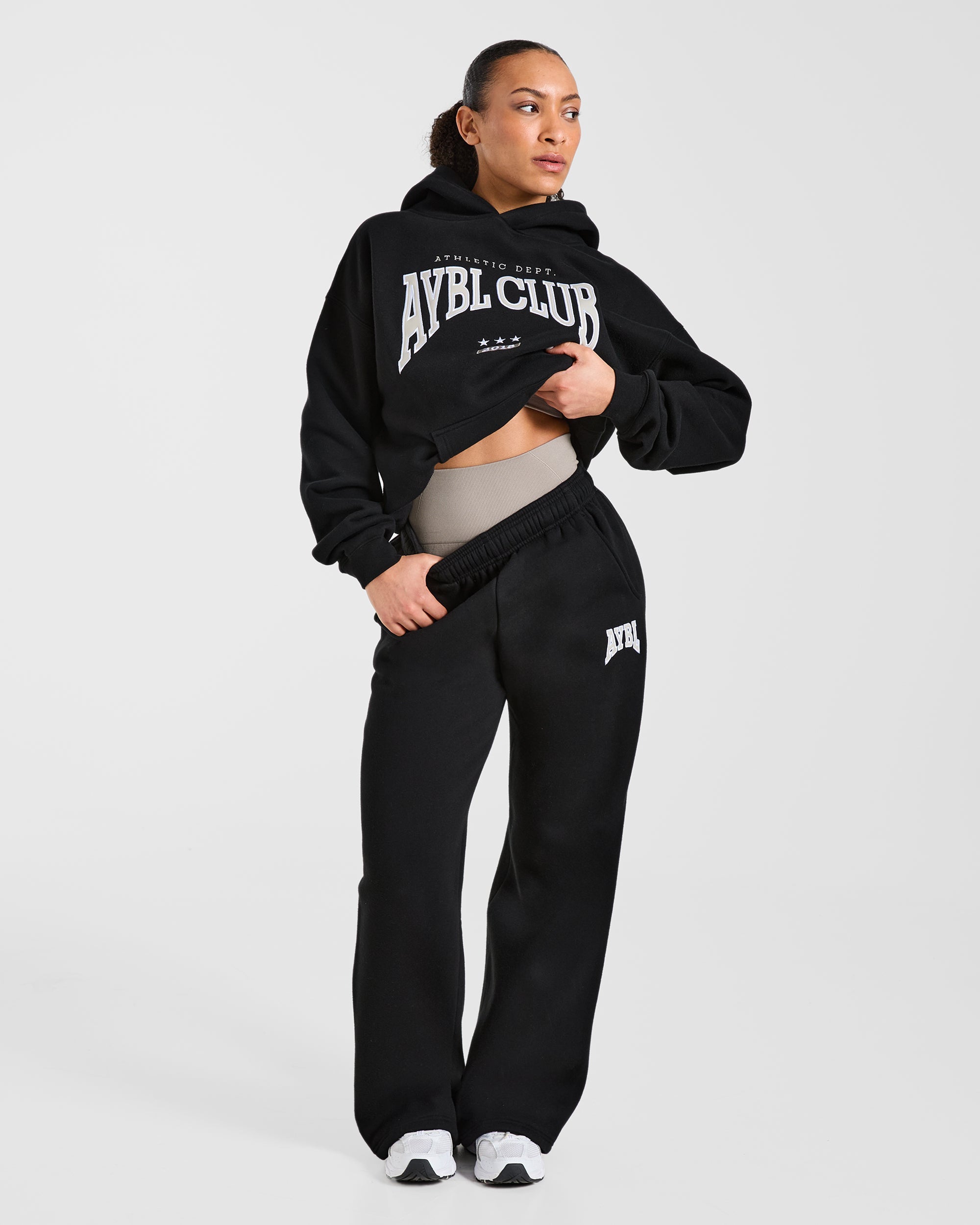 AYBL Club Oversized Hoodie - Schwarz
