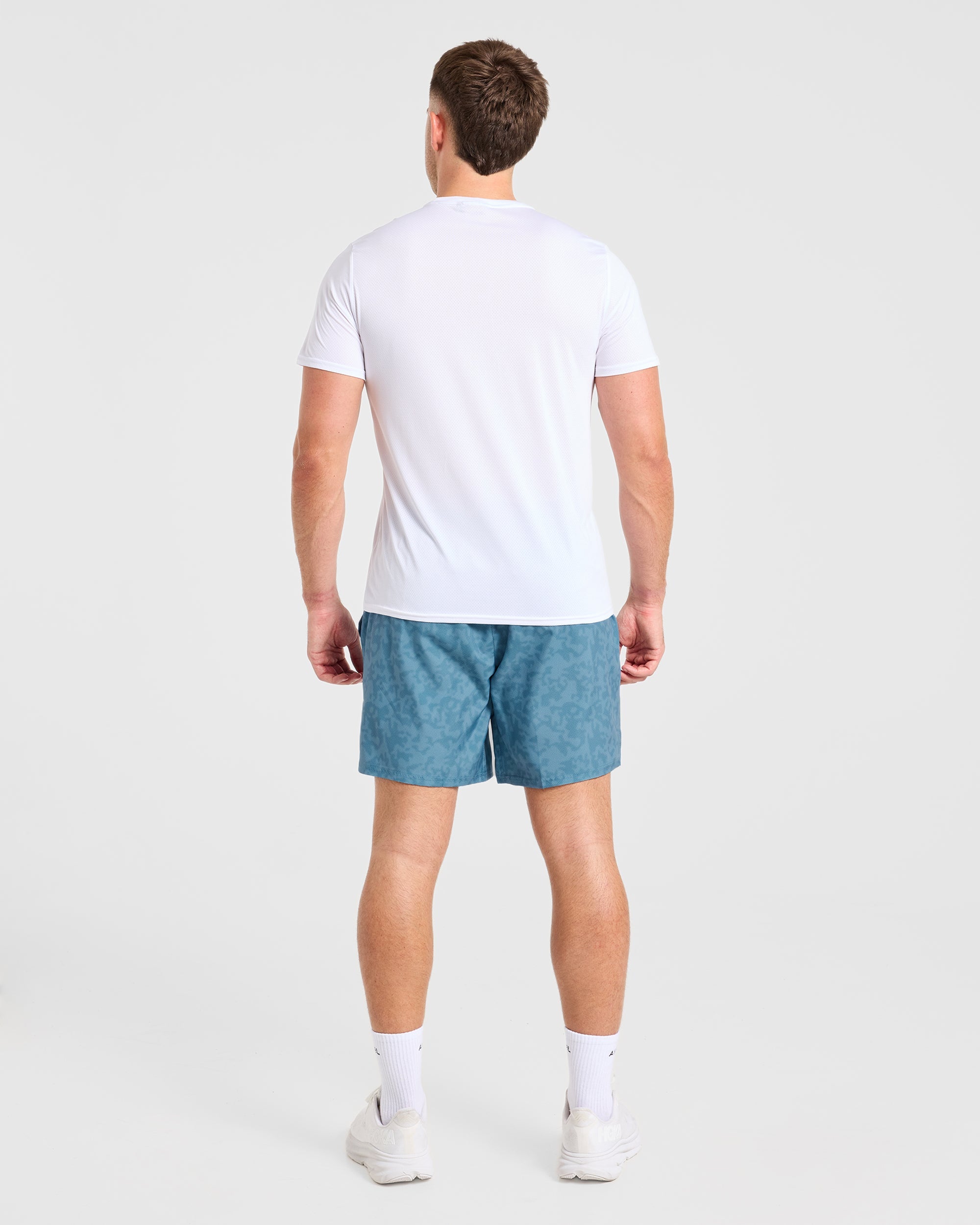 Core 7" Shorts - Blau Camo