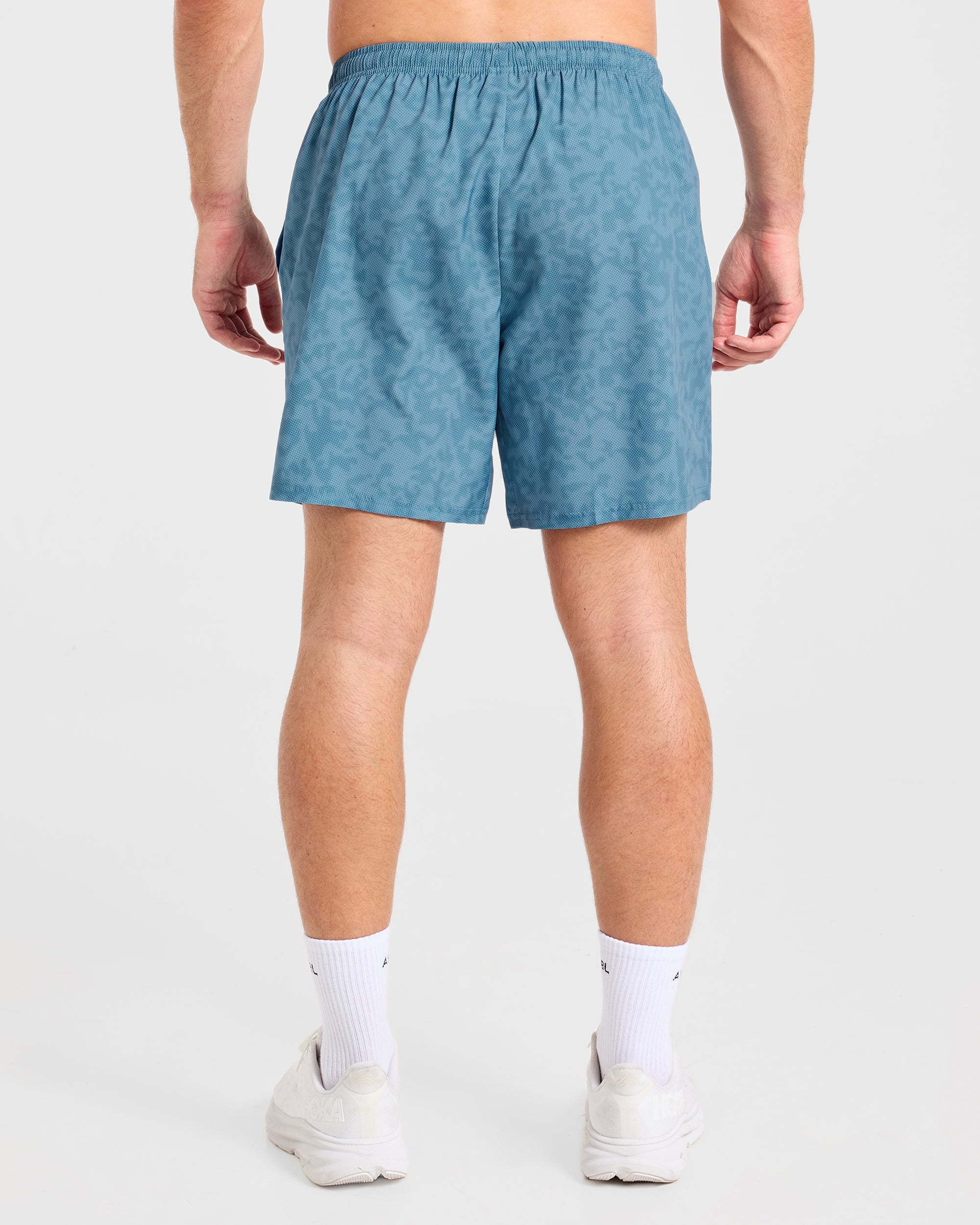 Core 7" Shorts - Blau Camo