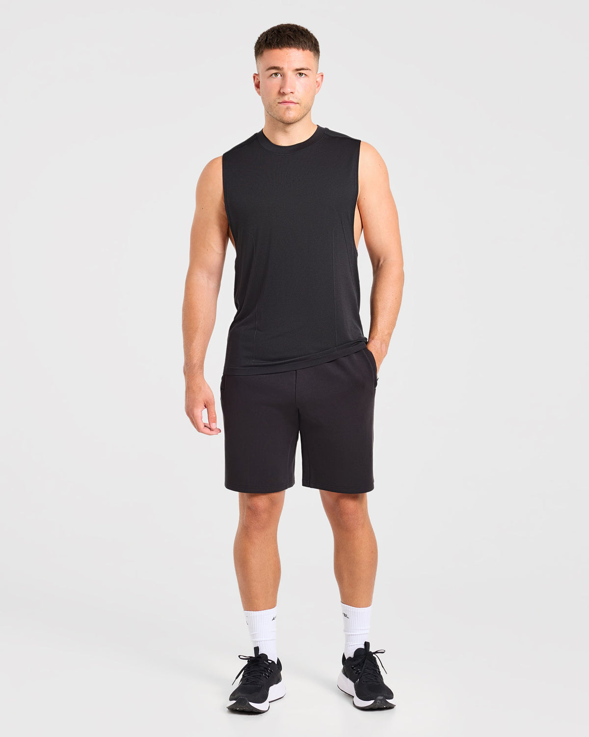 Reinforce Performance Seamless Tank - Schwarz