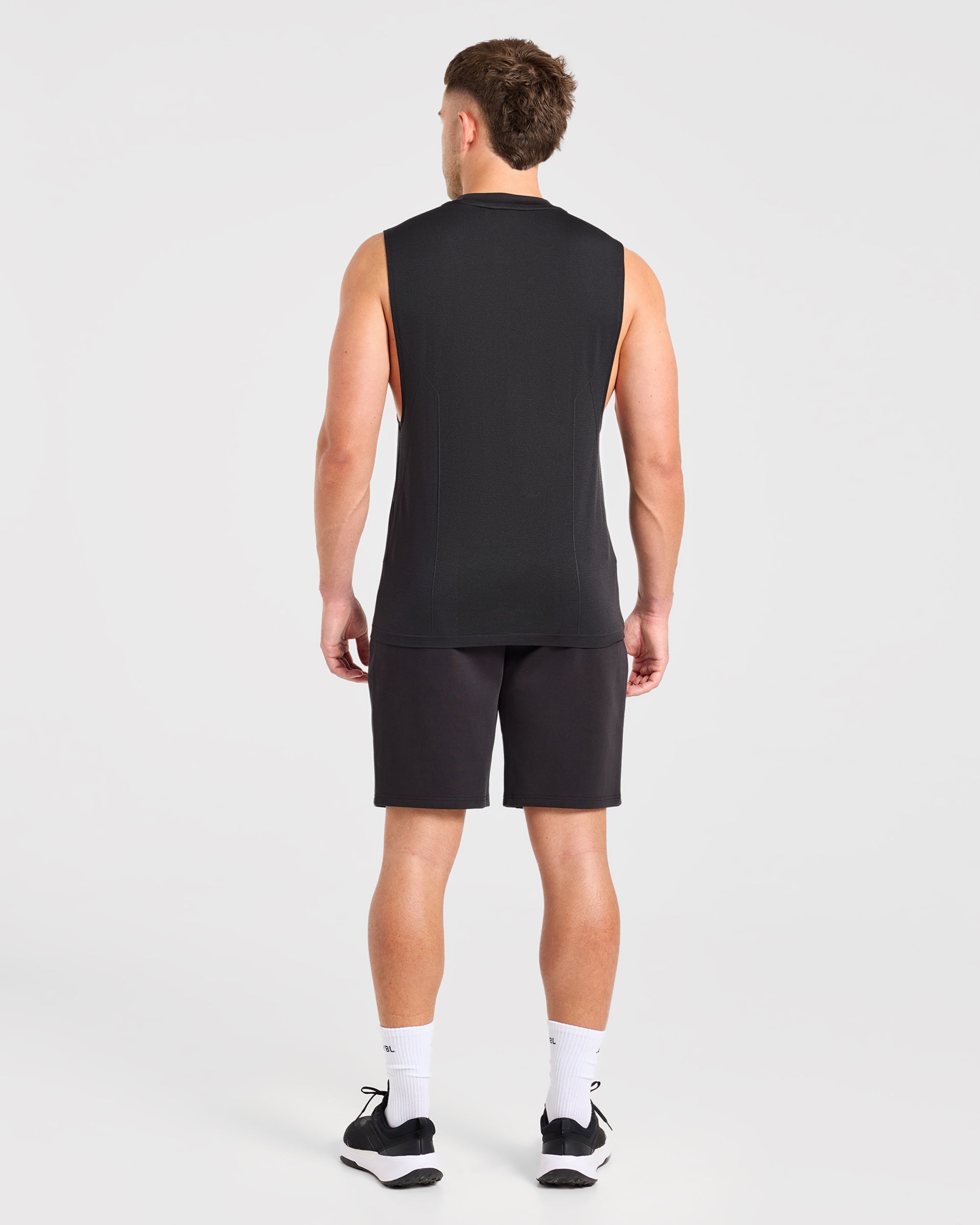 Reinforce Performance Seamless Tank - Schwarz