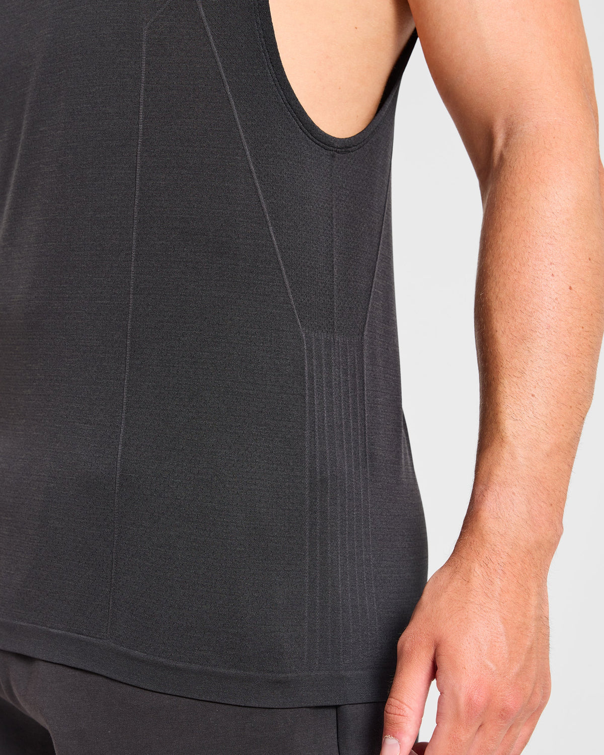 Reinforce Performance Seamless Tank - Schwarz