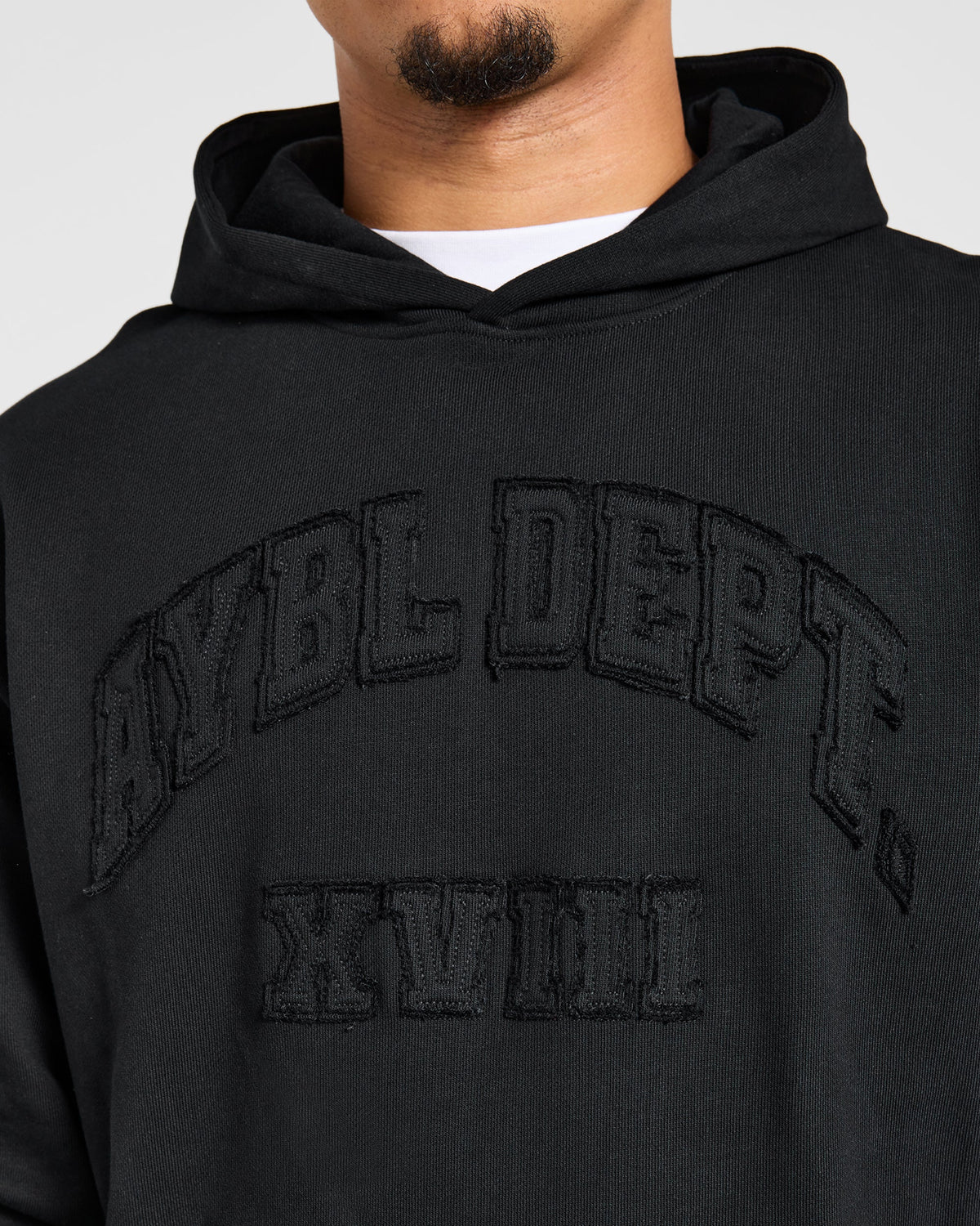 Effortless Oversized Hoodie - Schwarz