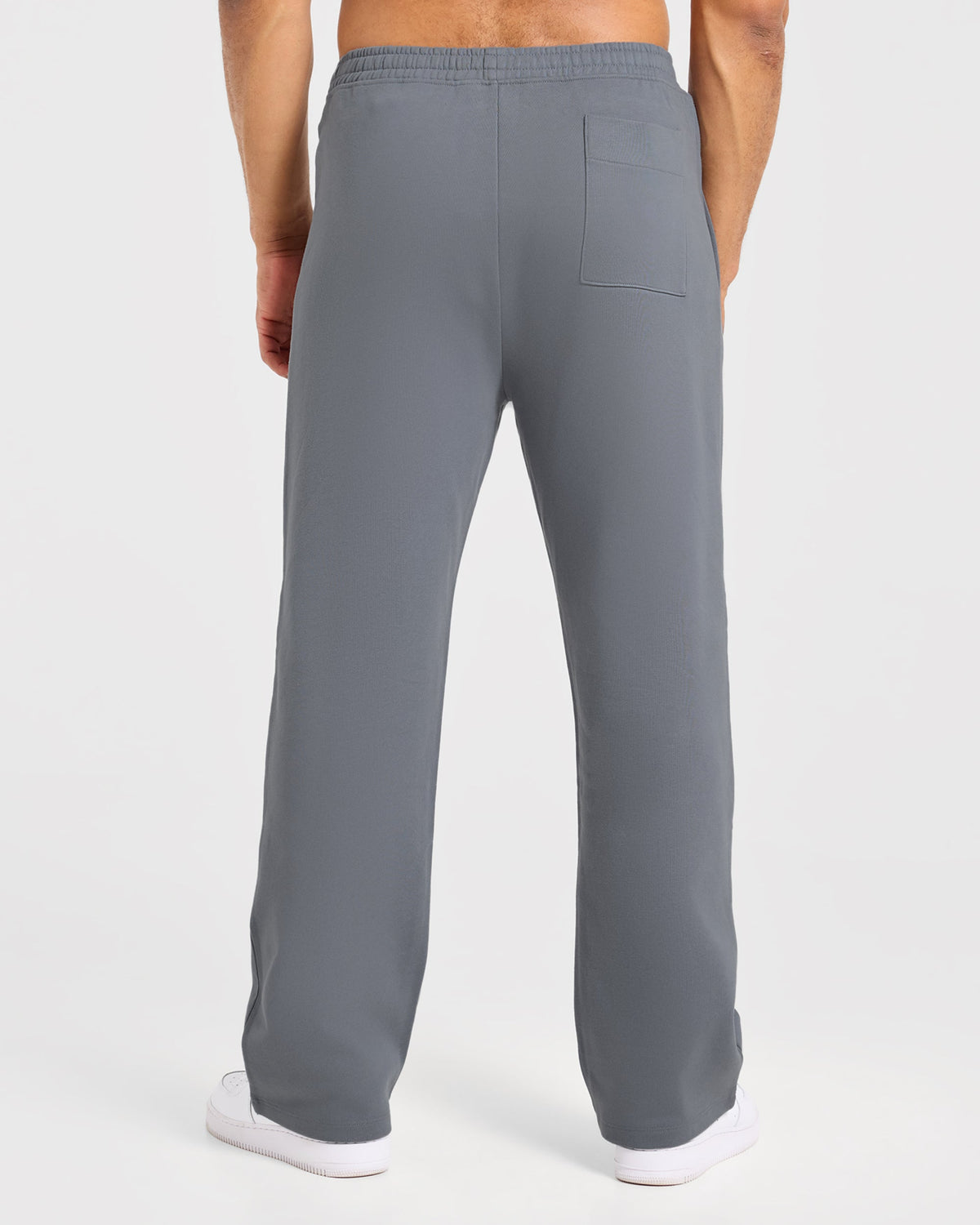 Effortless Oversized Straight Leg Joggers - Deep Slate