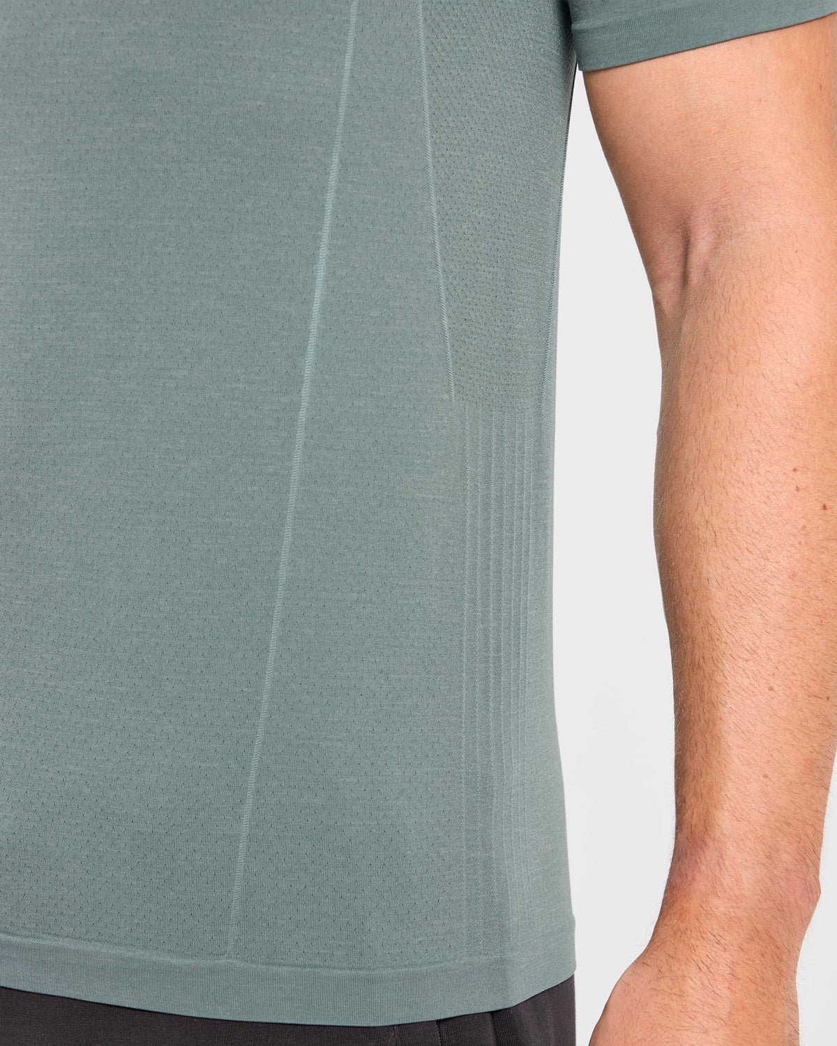 Reinforce Performance Seamless T Shirt - Muted Teal