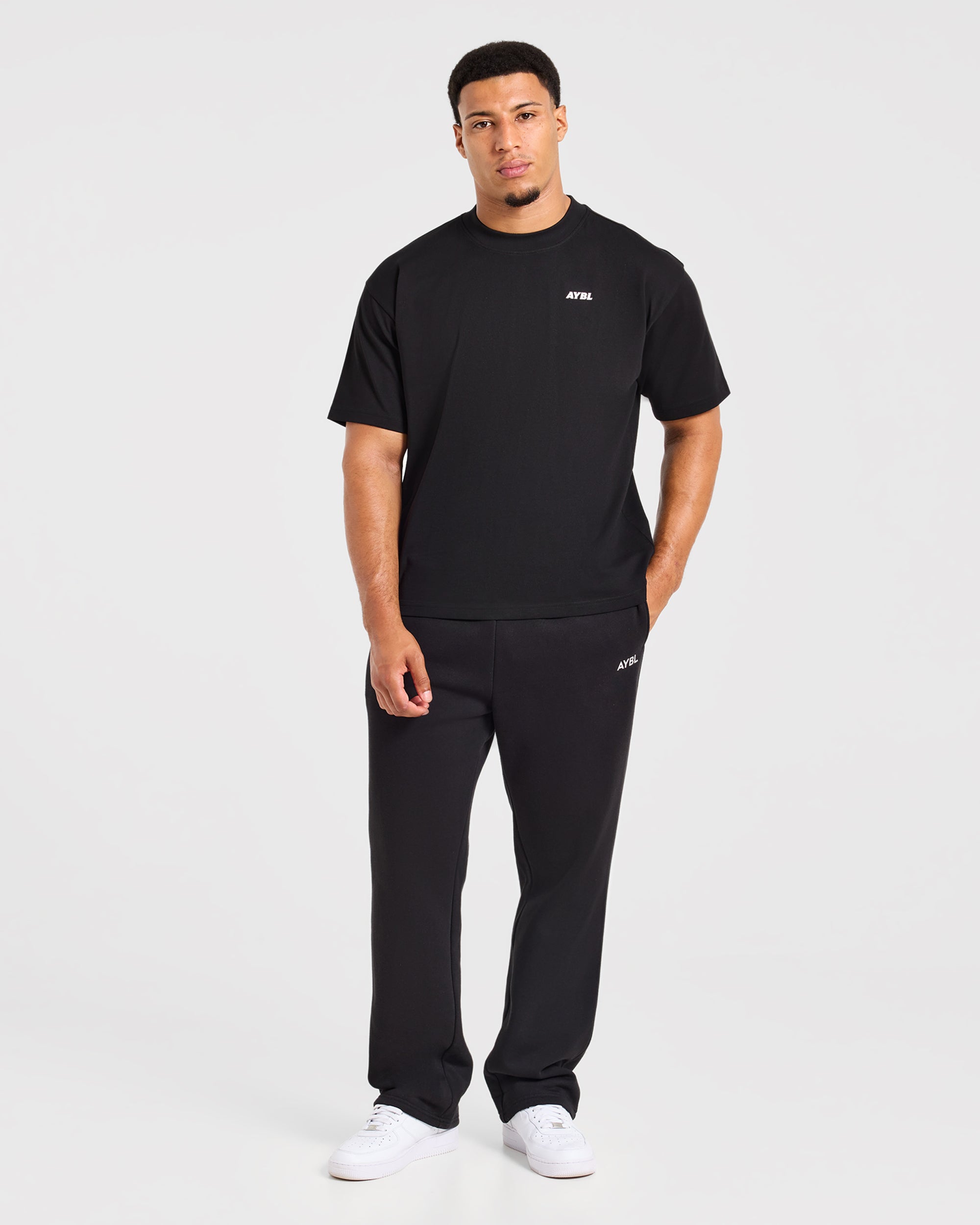 Iron Paradise Oversized T Shirt - Schwarz