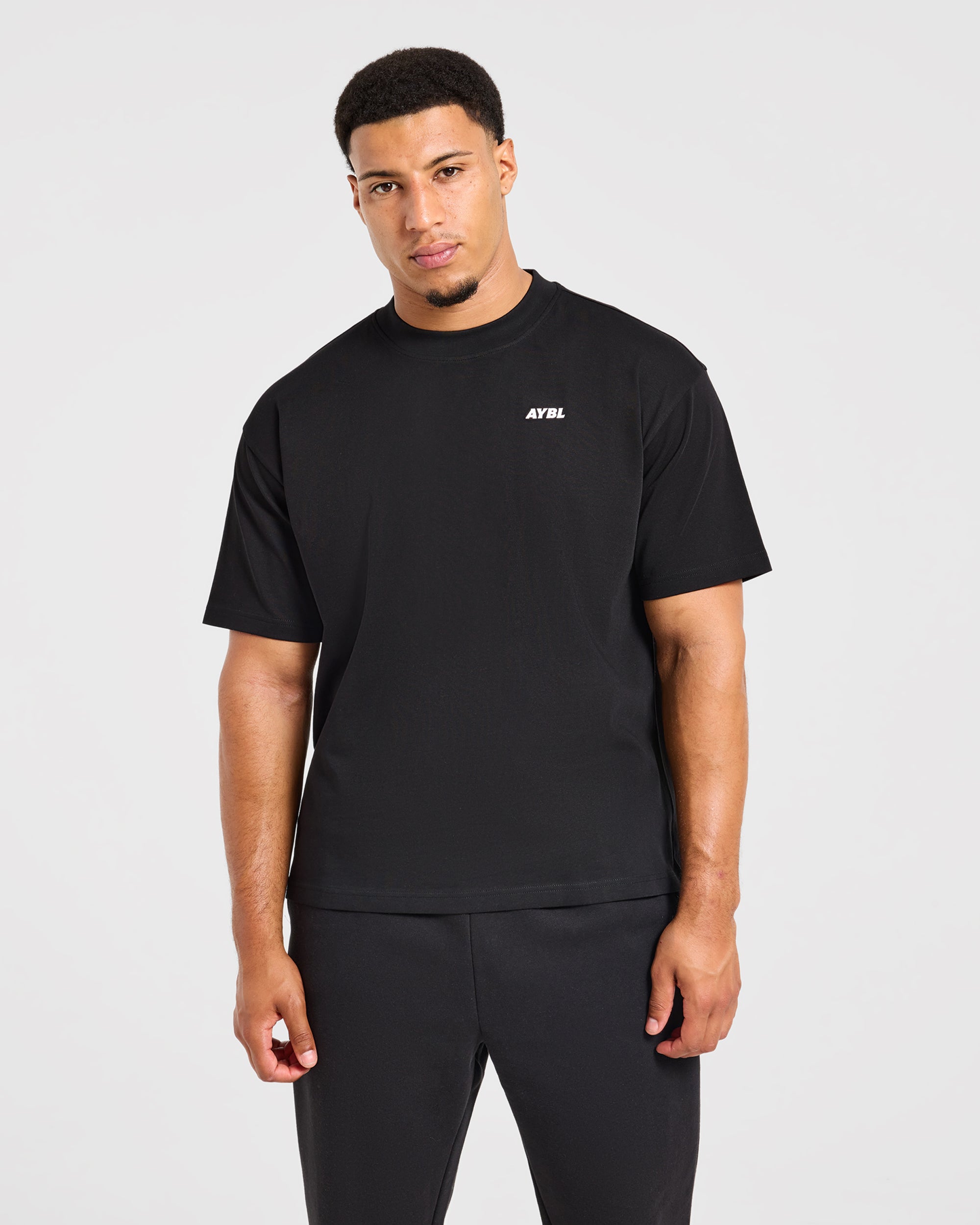 Iron Paradise Oversized T Shirt - Schwarz