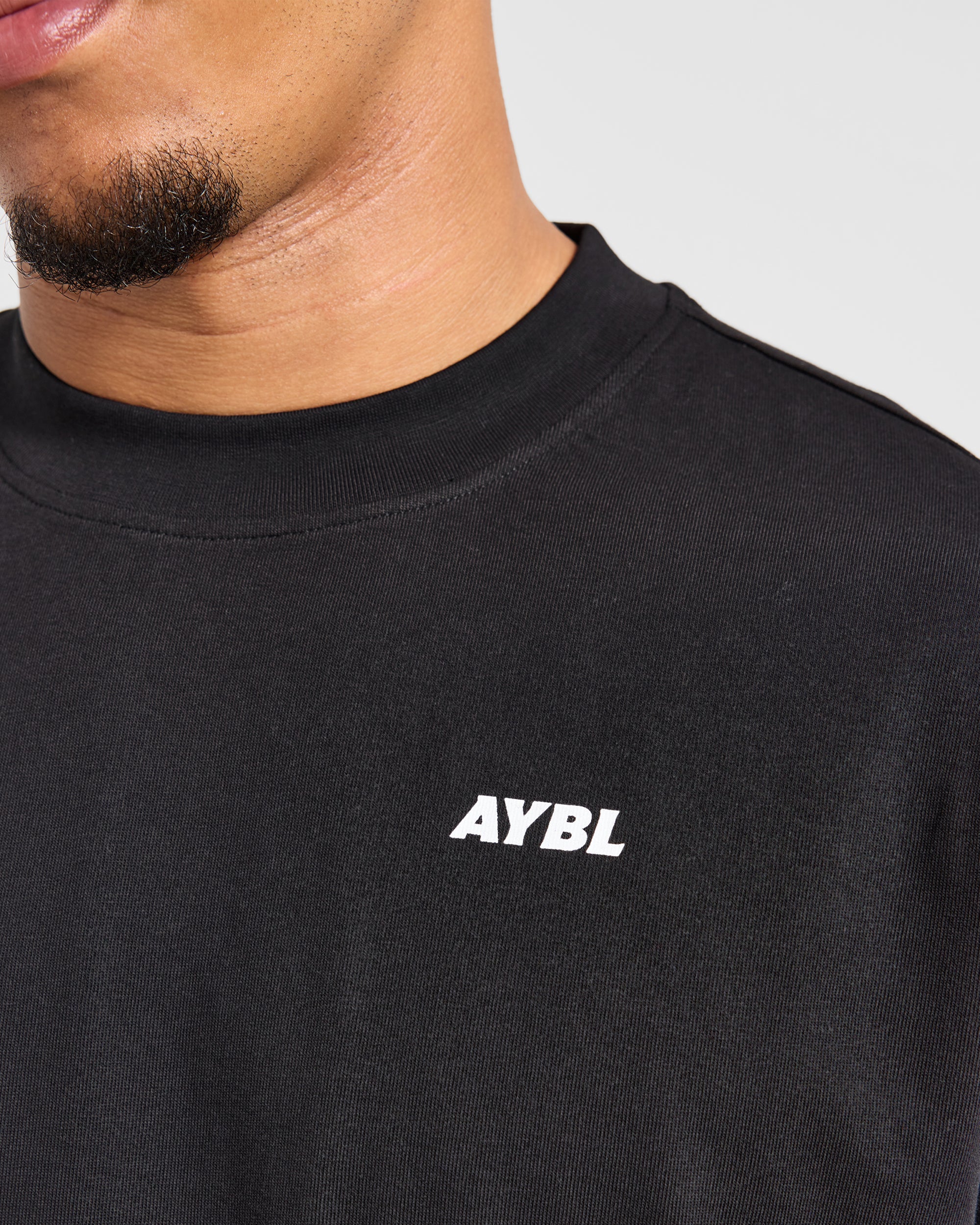 Iron Paradise Oversized T Shirt - Schwarz