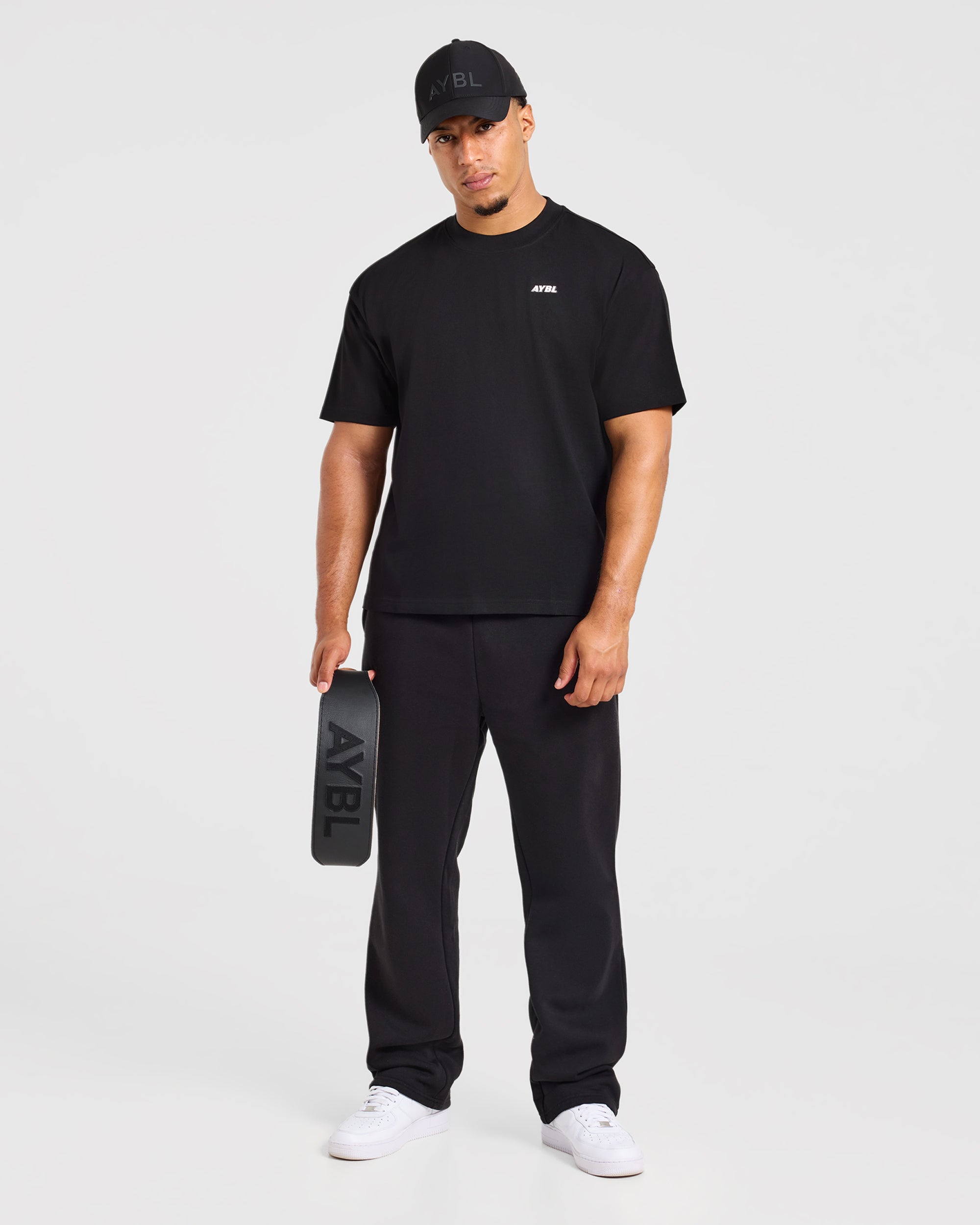 Iron Paradise Oversized T Shirt - Schwarz