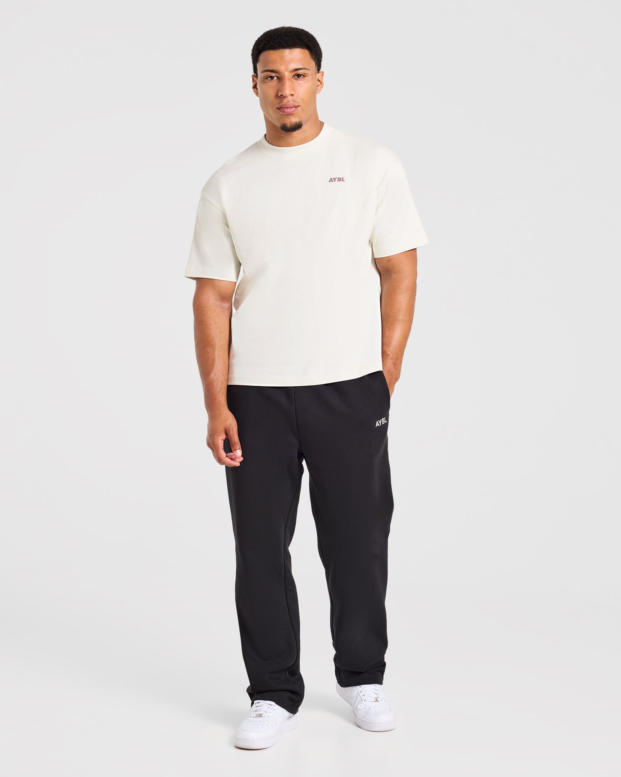 Iron Paradise Oversized T Shirt - Off Weiß