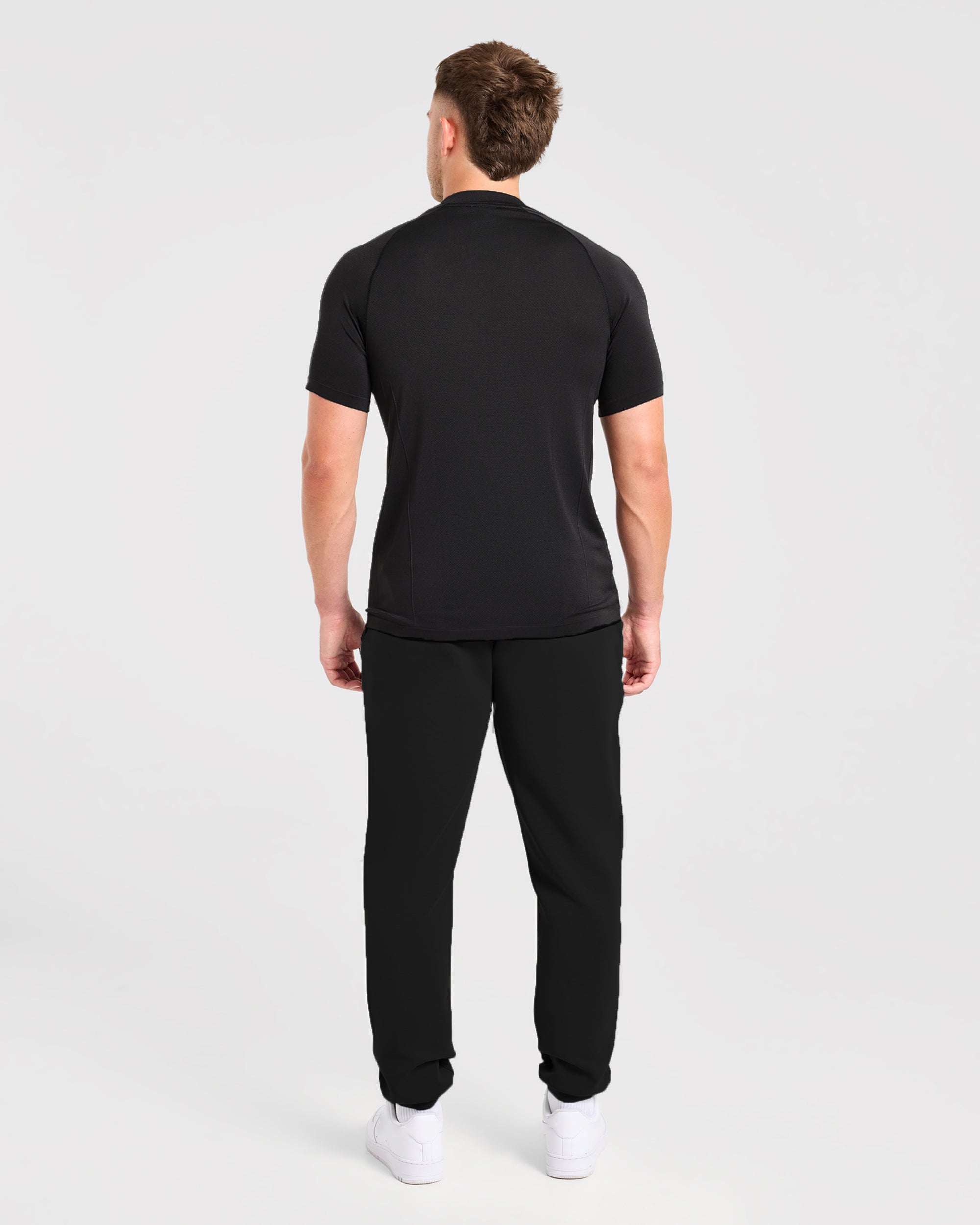 Reinforce Performance Seamless T Shirt - Schwarz