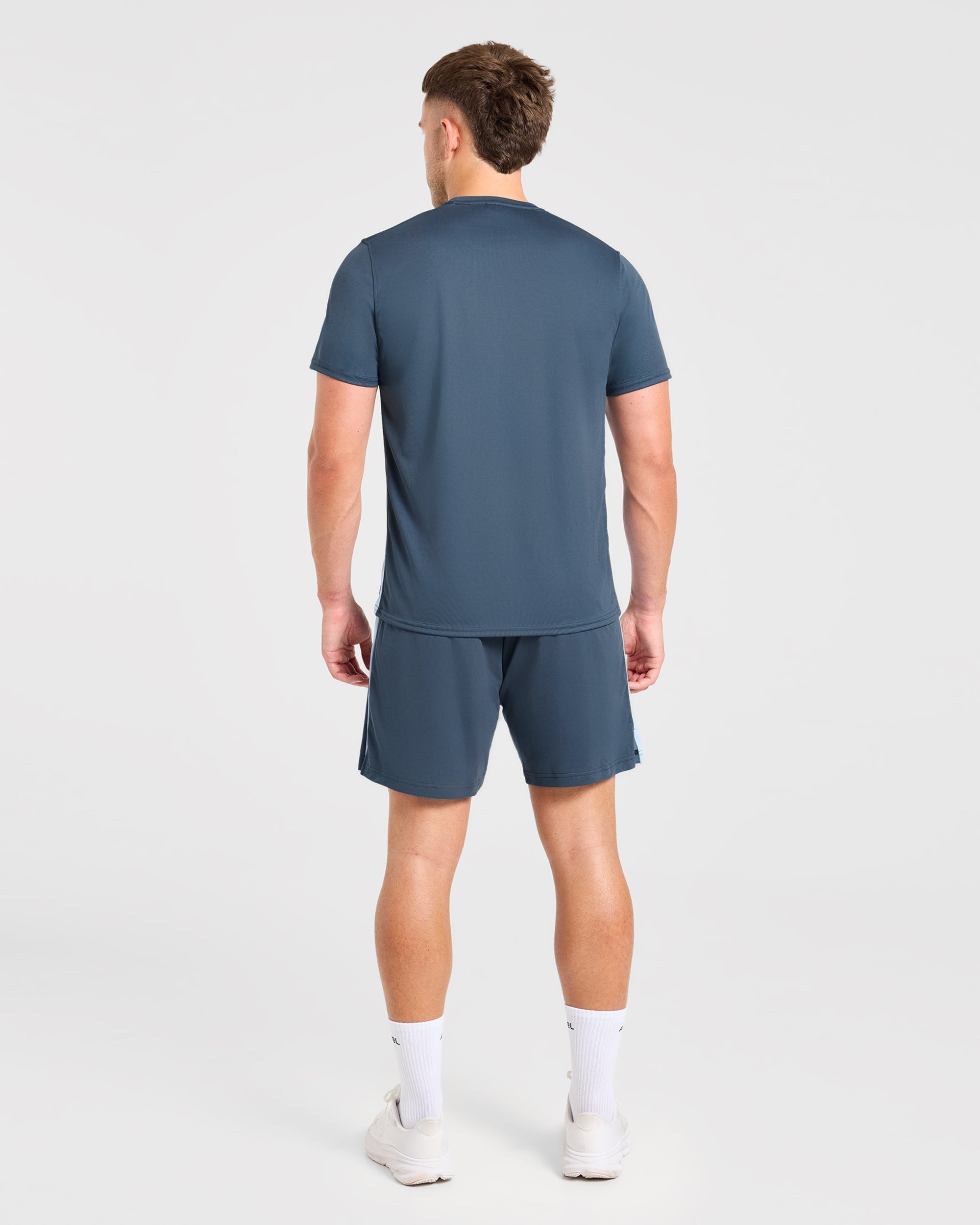 Active Shorts - Muted Navy/Light Blau