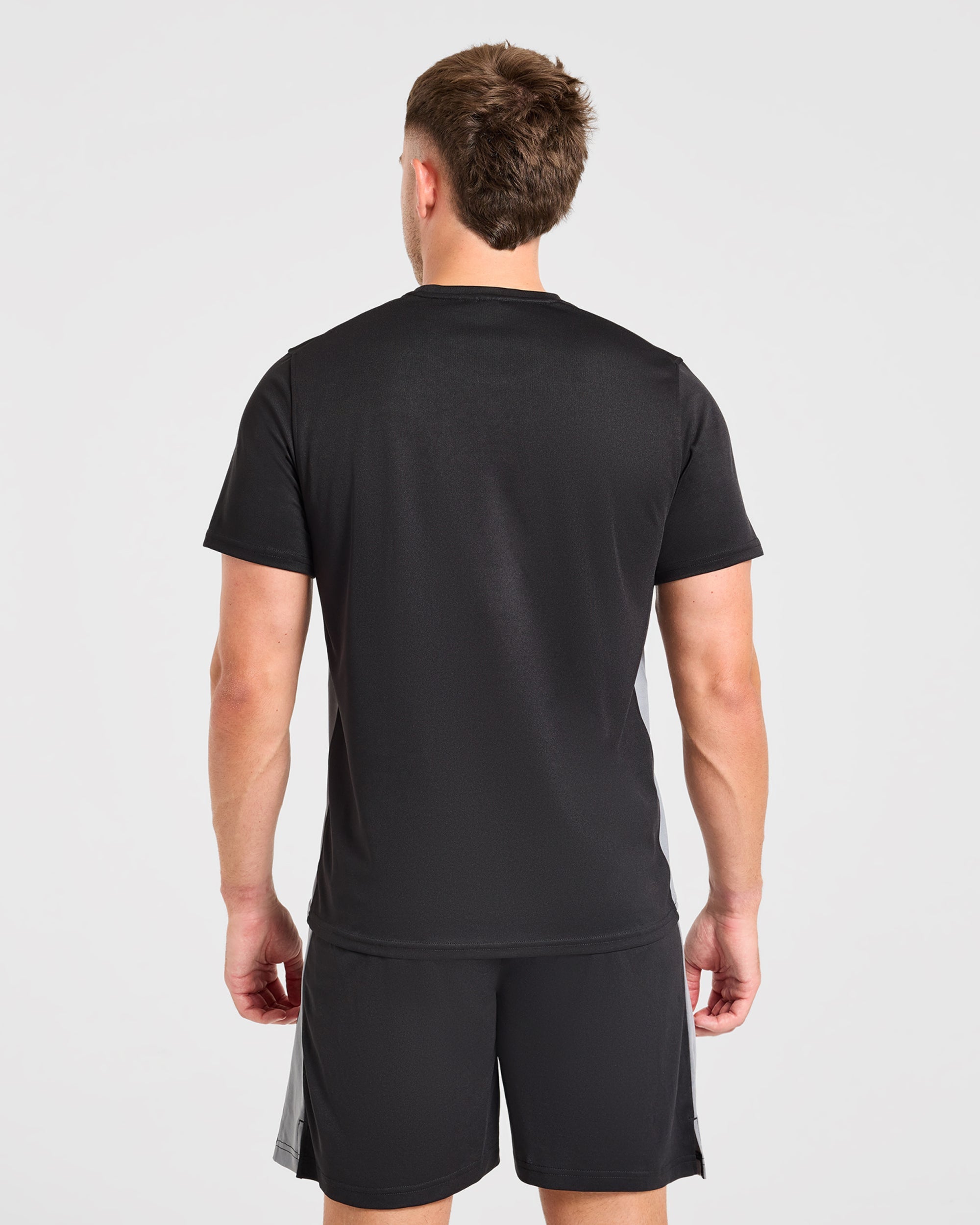 Active T Shirt - Schwarz/Charcoal