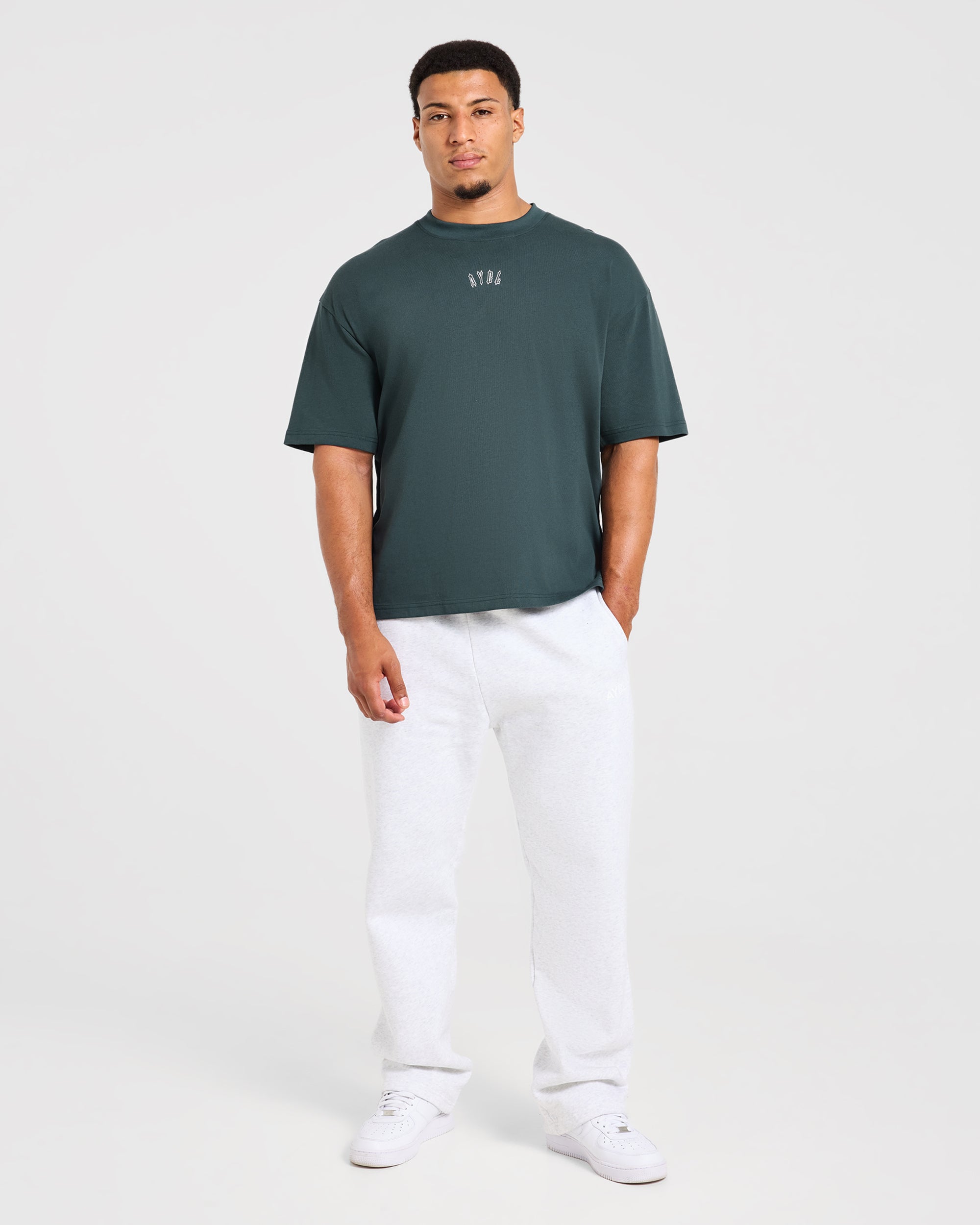 Venom In Every Rep Oversized T Shirt - Dark Teal