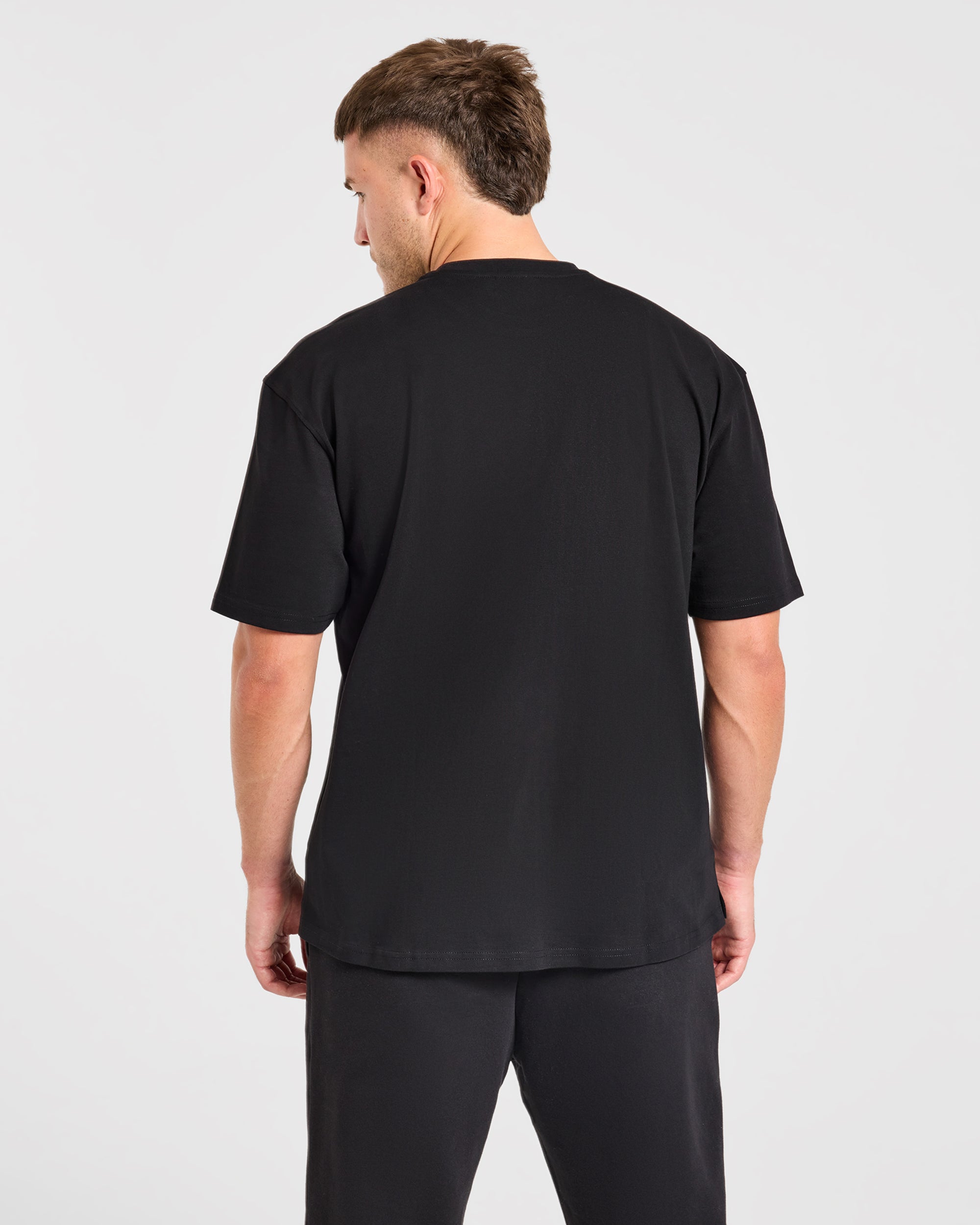 AYBL Elite Iron Oversized T Shirt - Schwarz