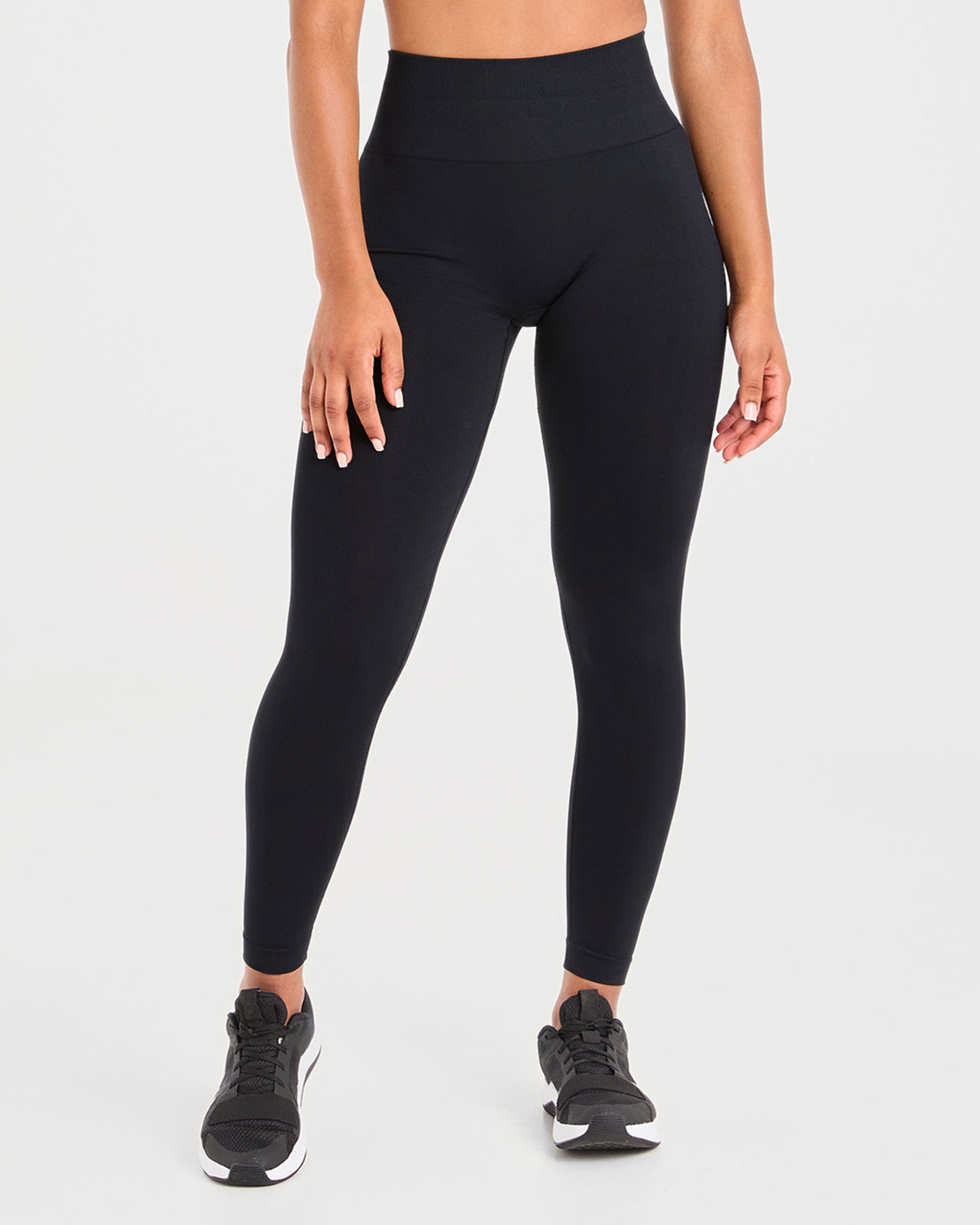 Power Seamless Leggings - Schwarz