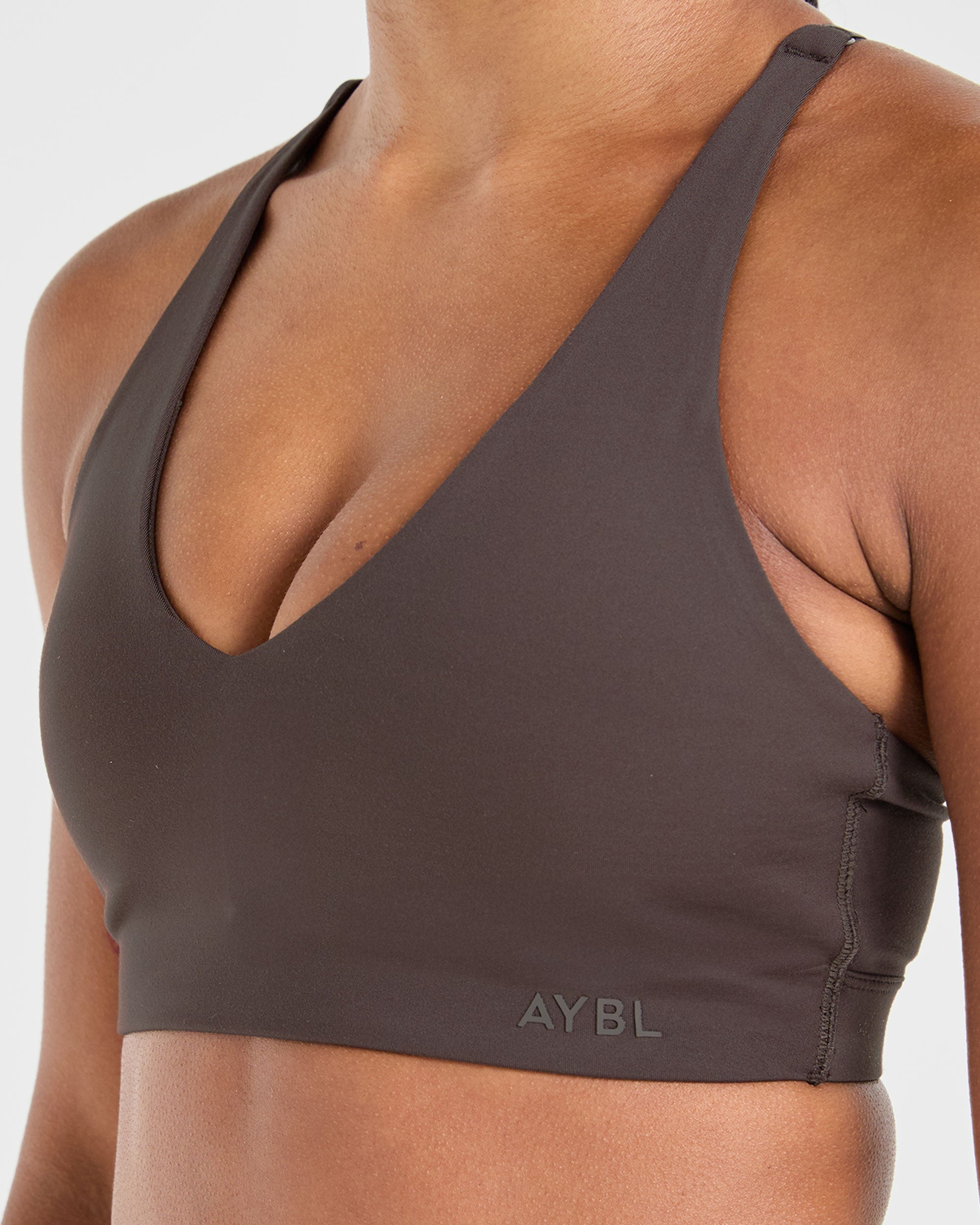 Staple Sports Bra - Coffee Braun