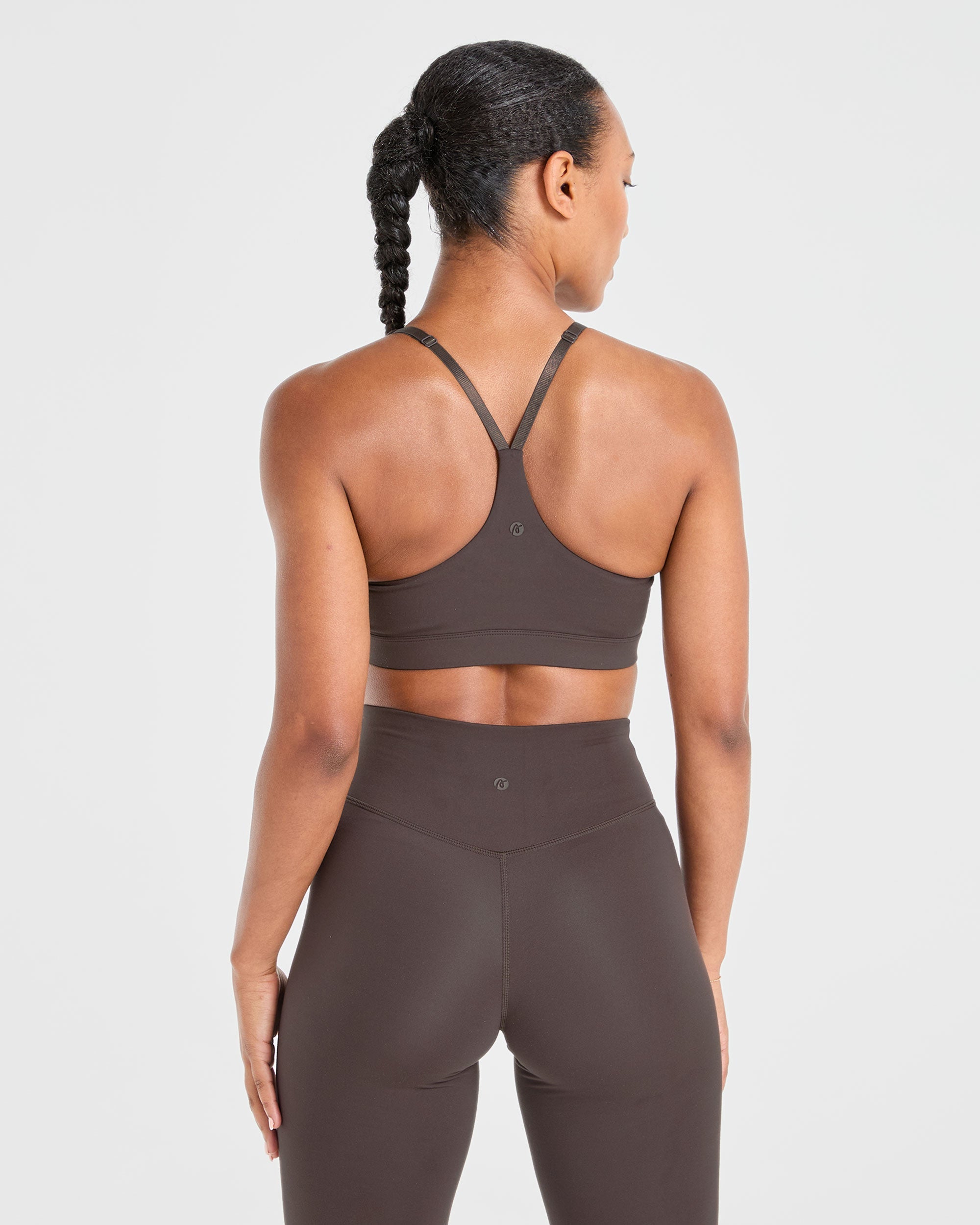 Staple Sports Bra - Coffee Braun