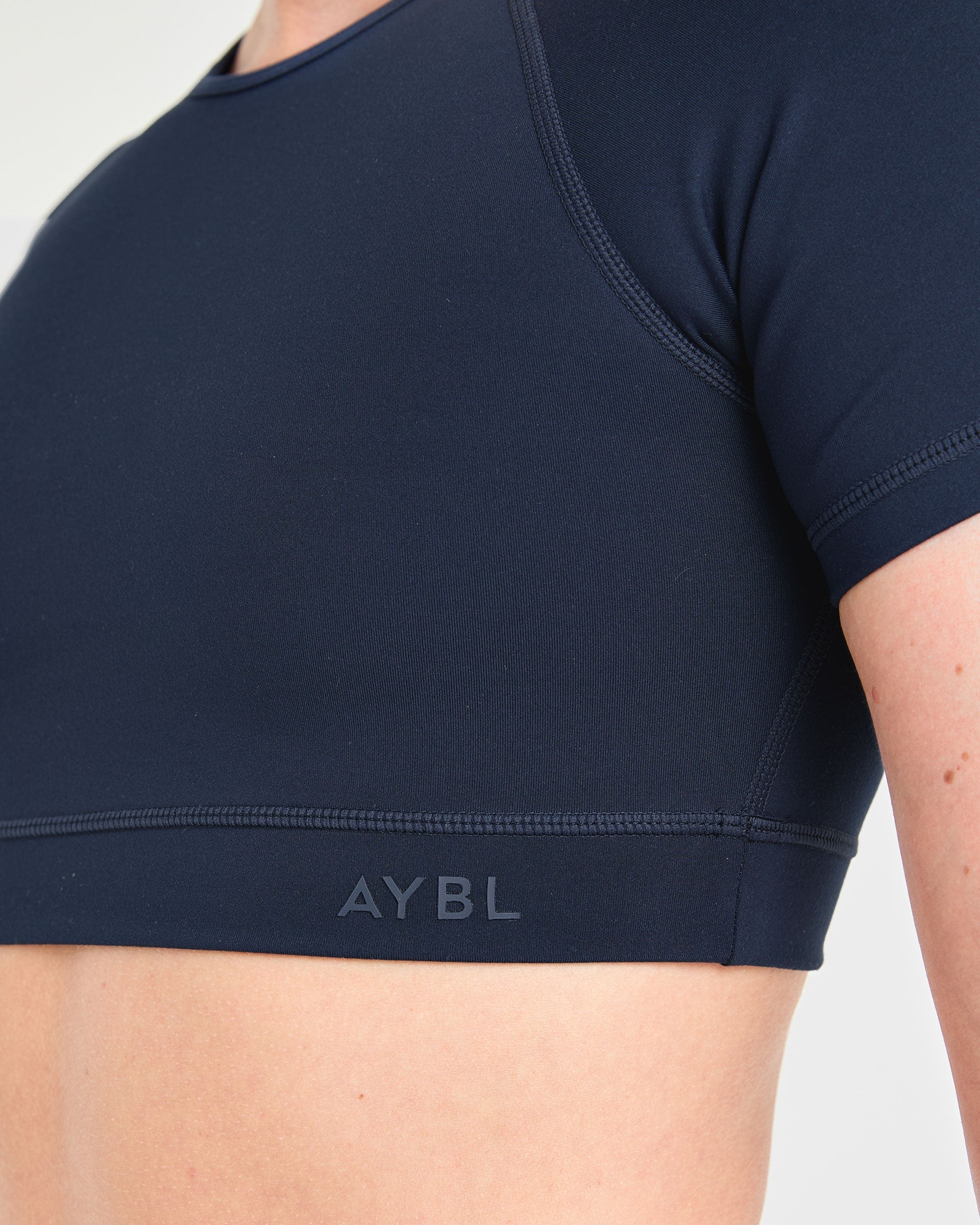 Staple Crop Top - Navy