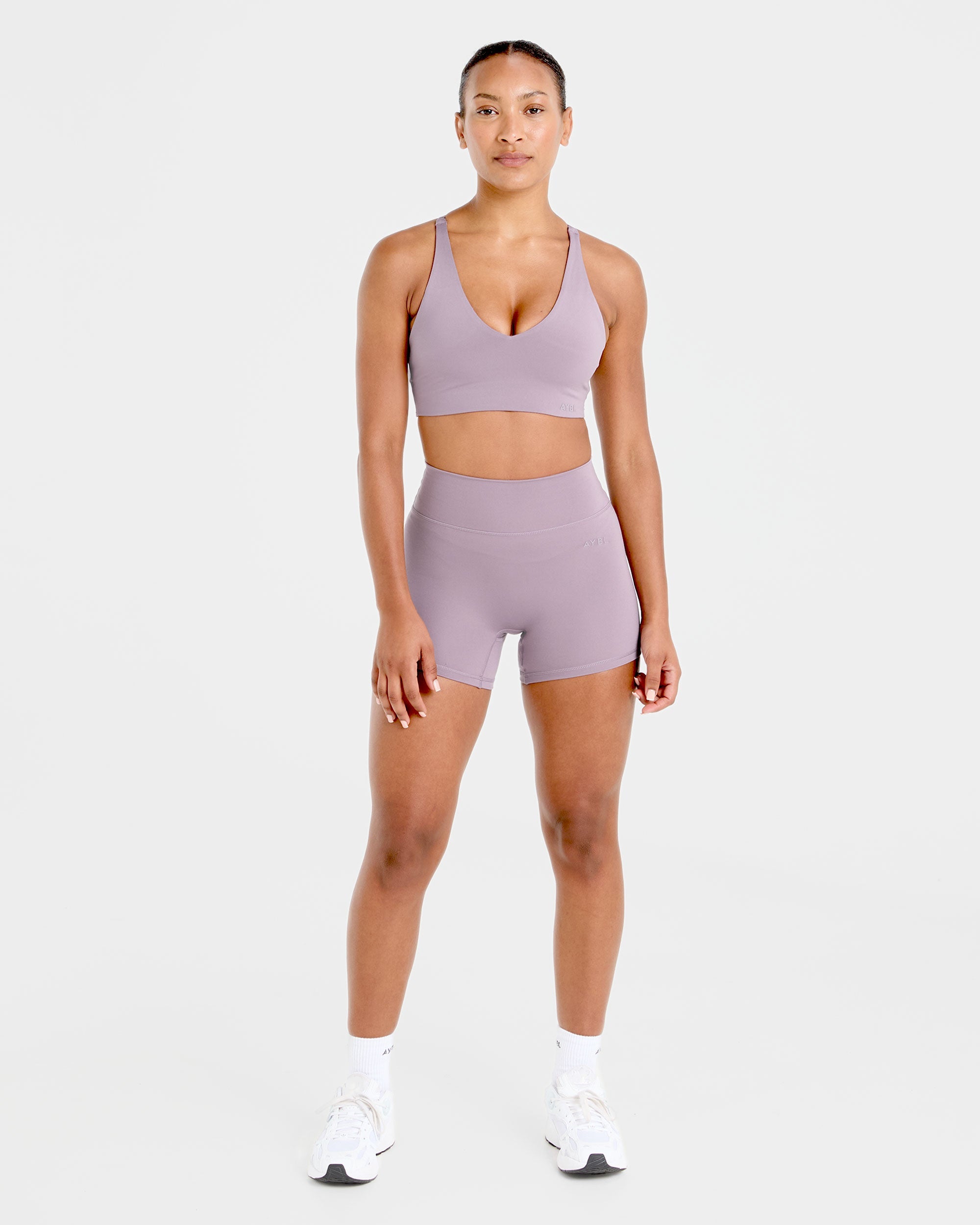 Staple Shorts - Mauve Violet