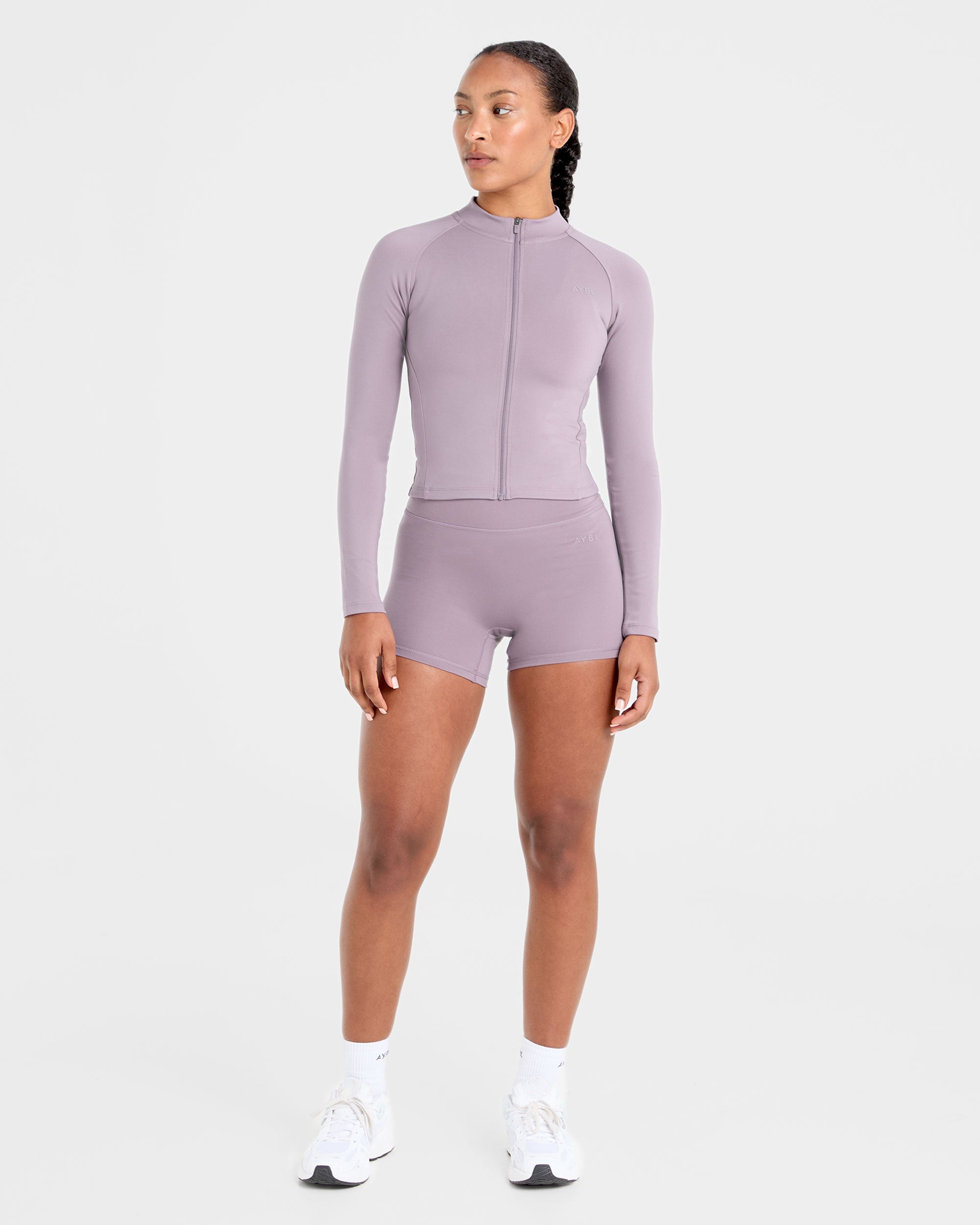 Staple Zip Jacket - Mauve Violet