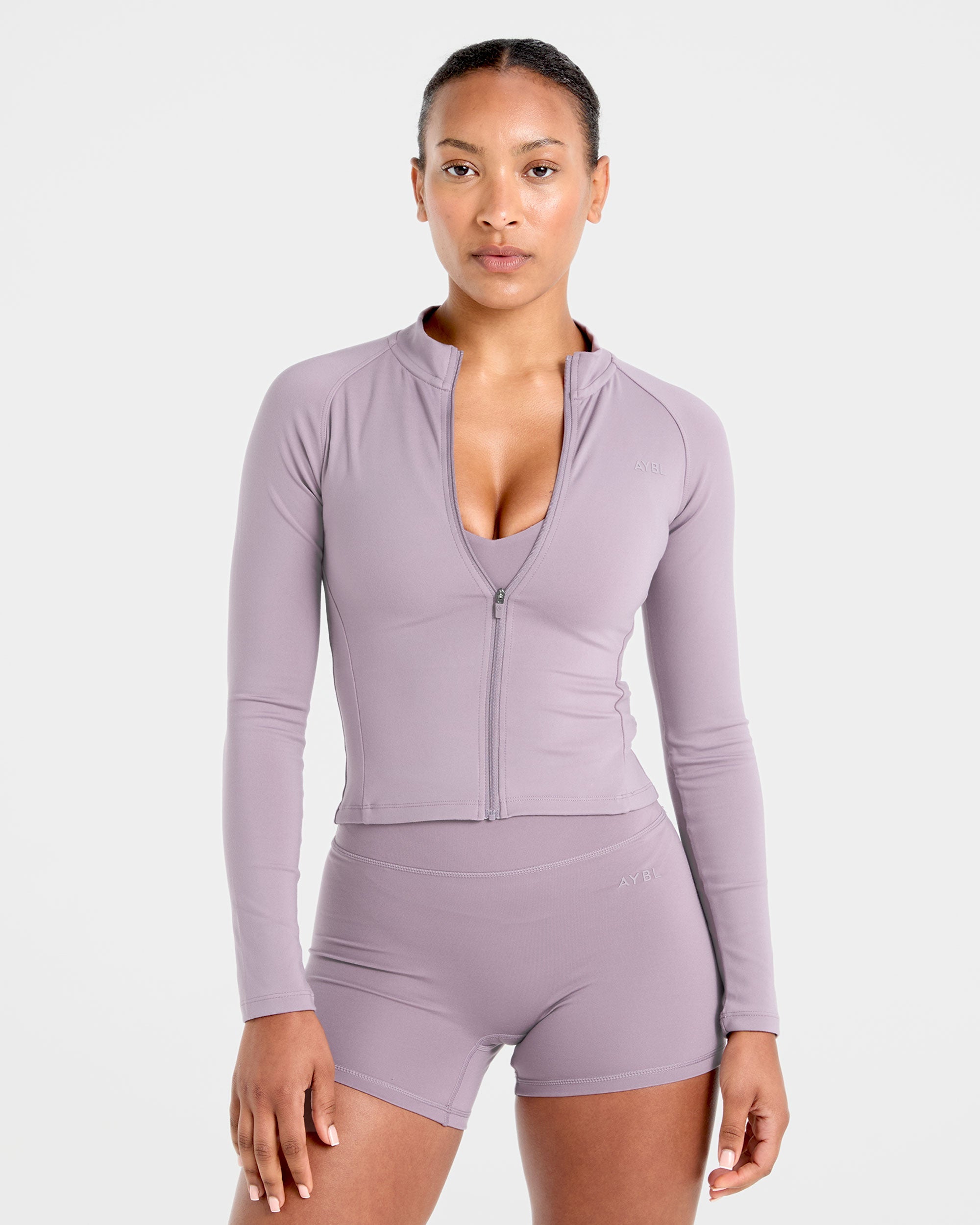 Staple Zip Jacket - Mauve Violet