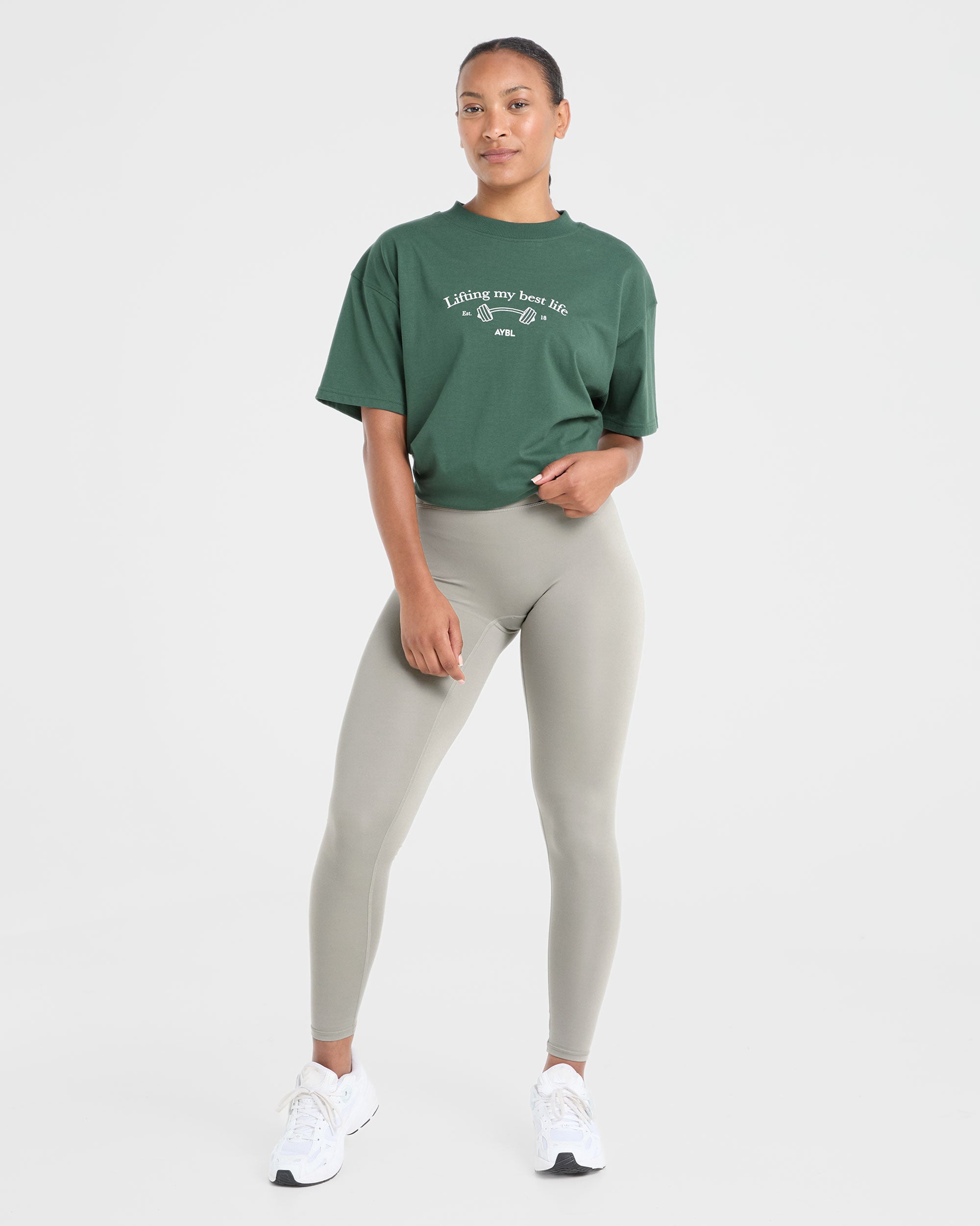 Staple Leggings - Washed Olive