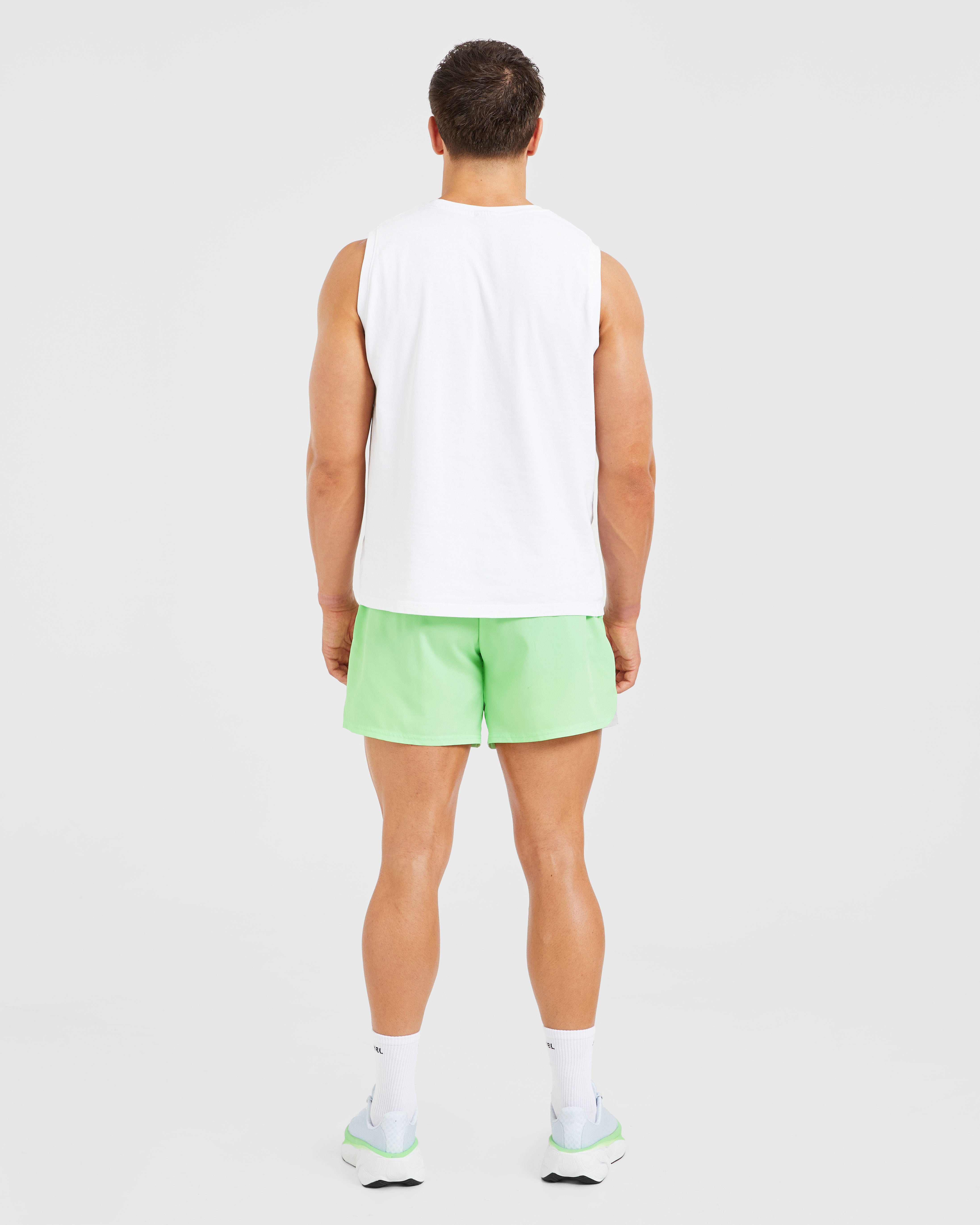 Core 5" Shorts - Lime Grün