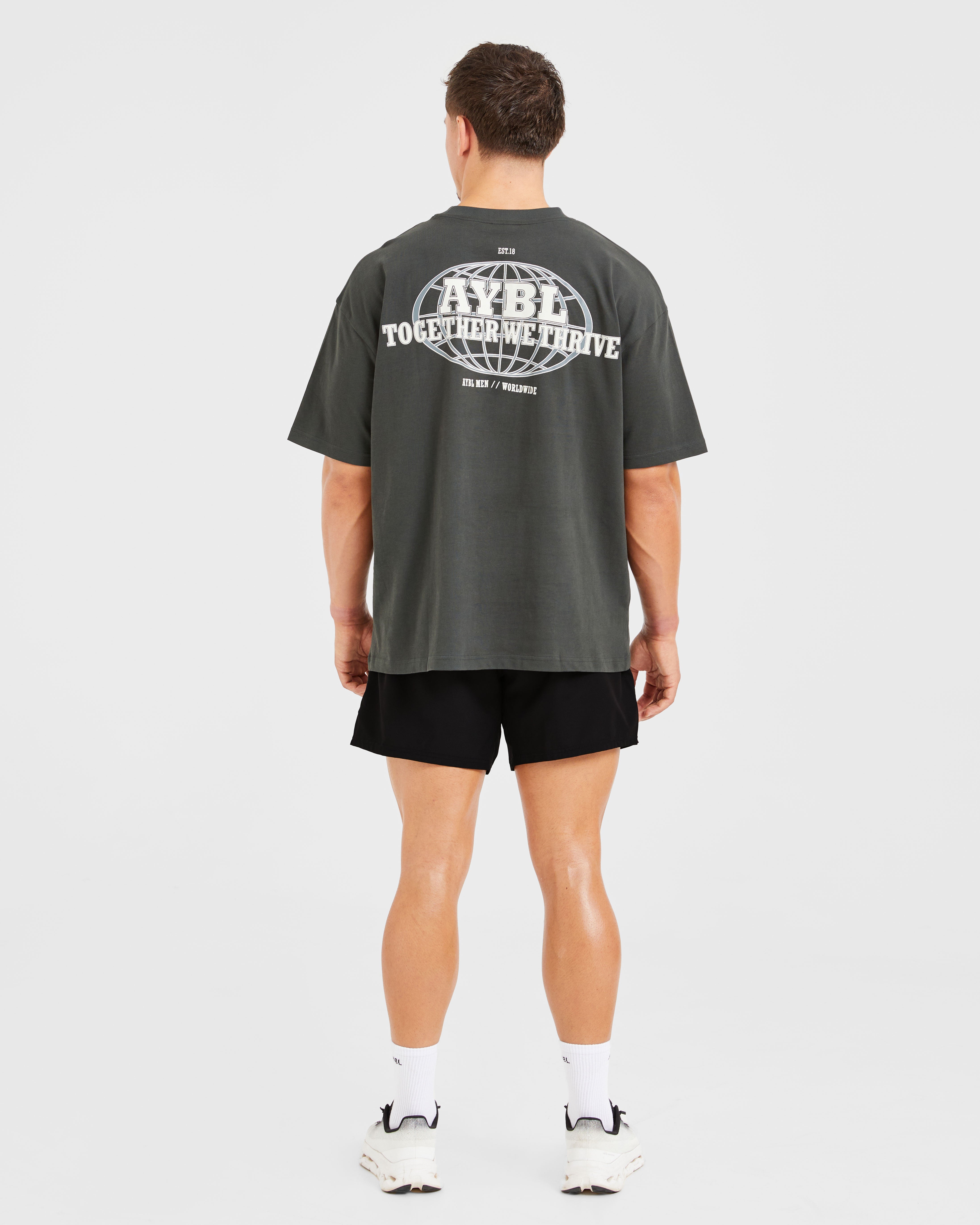 Global Oversized T Shirt - Sea Moss