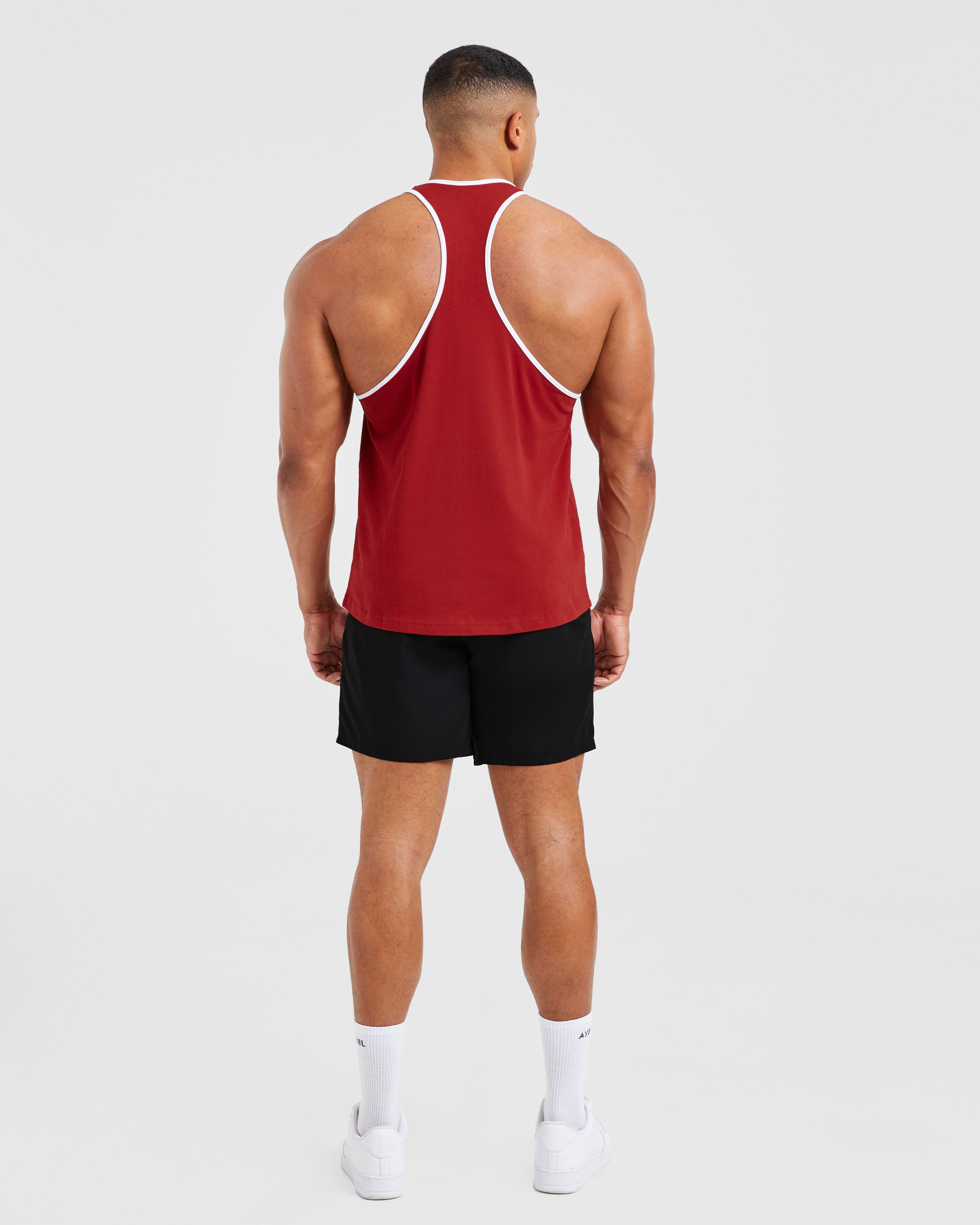 Wesley Vissers X Classic Bodybuilding Stringer - Deep Rot
