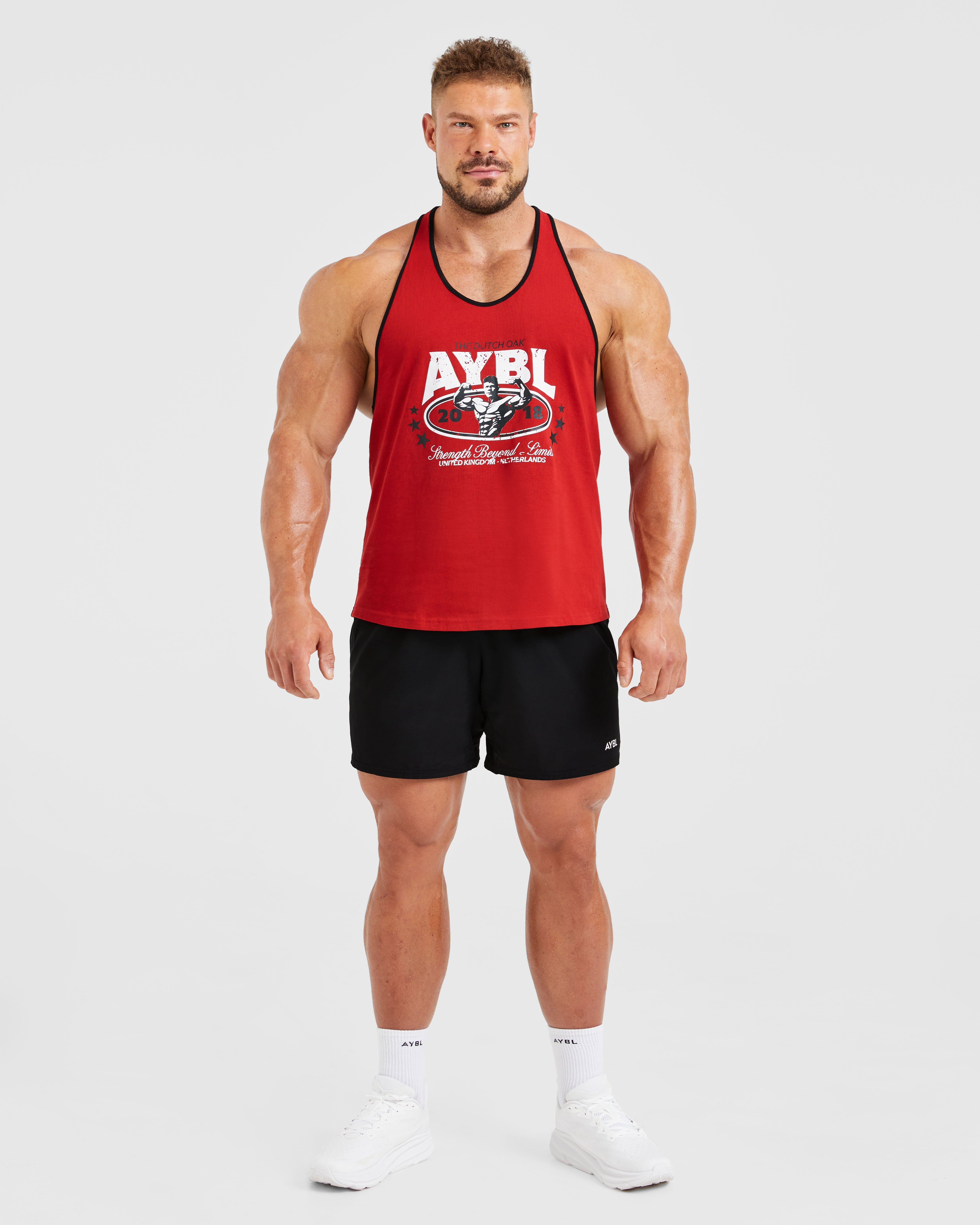 Wesley Vissers X Beyond Limits Stringer - Rot/Schwarz
