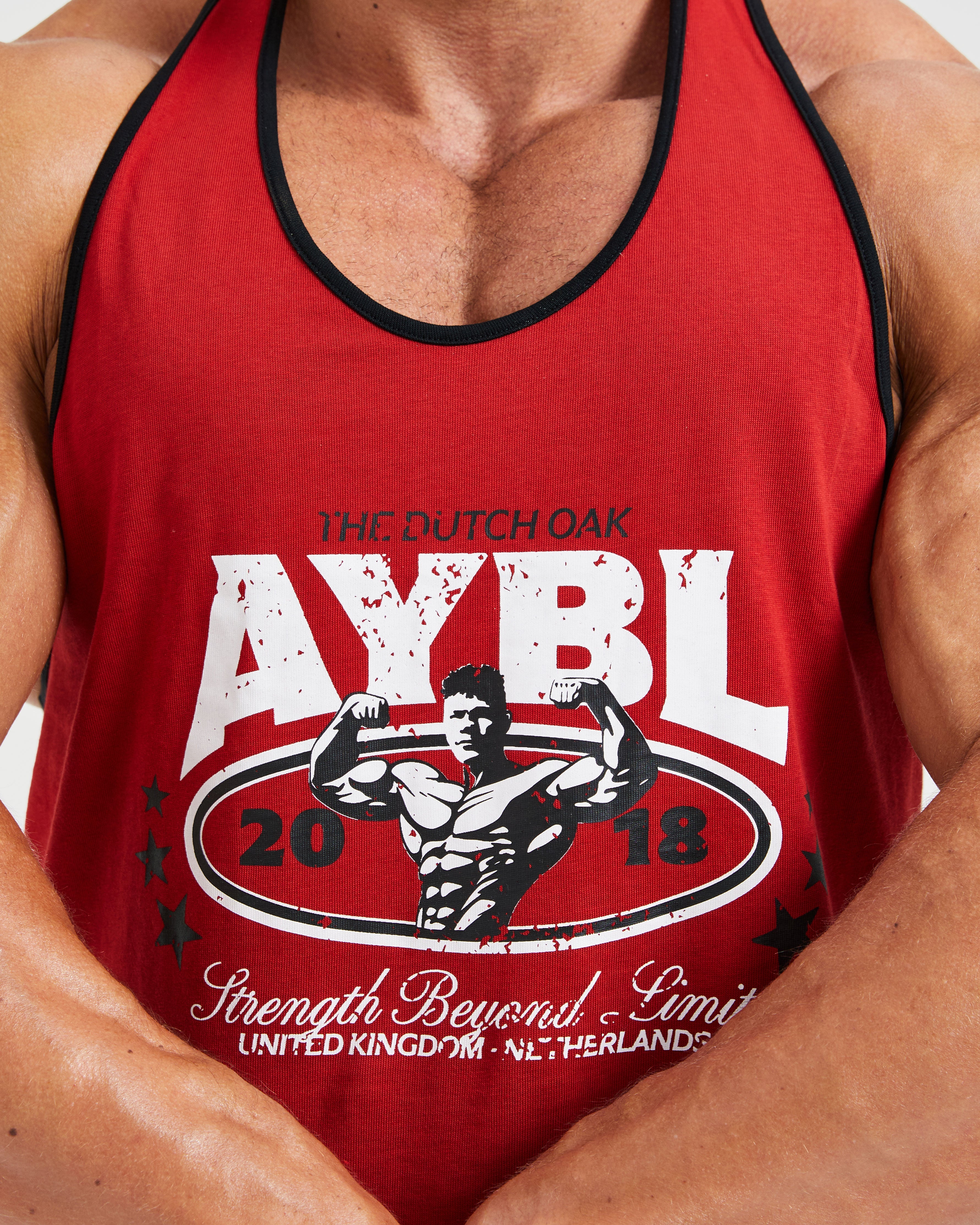 Wesley Vissers X Beyond Limits Stringer - Rot/Schwarz