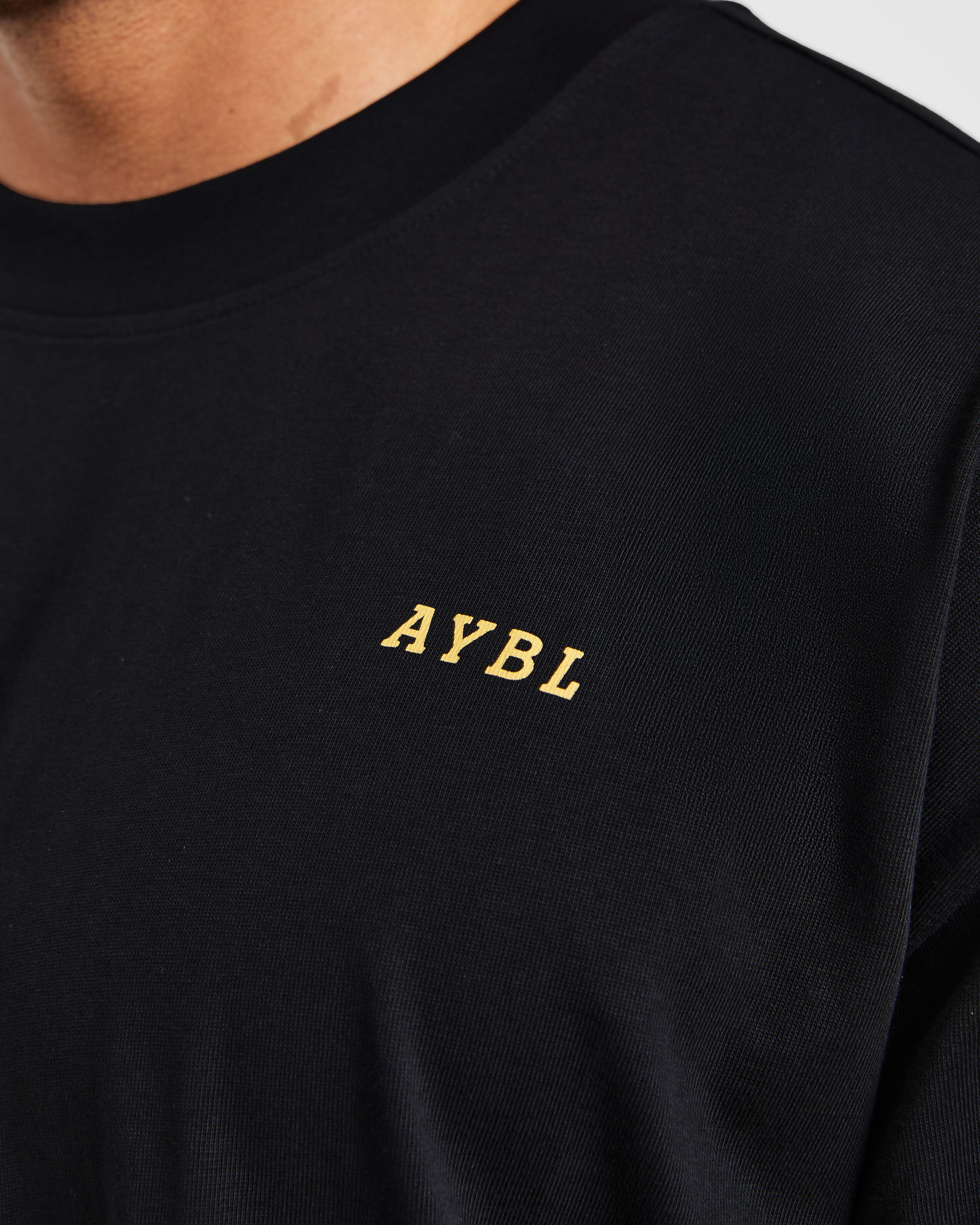 Wesley Vissers X Golden Pump Oversized T Shirt - Schwarz