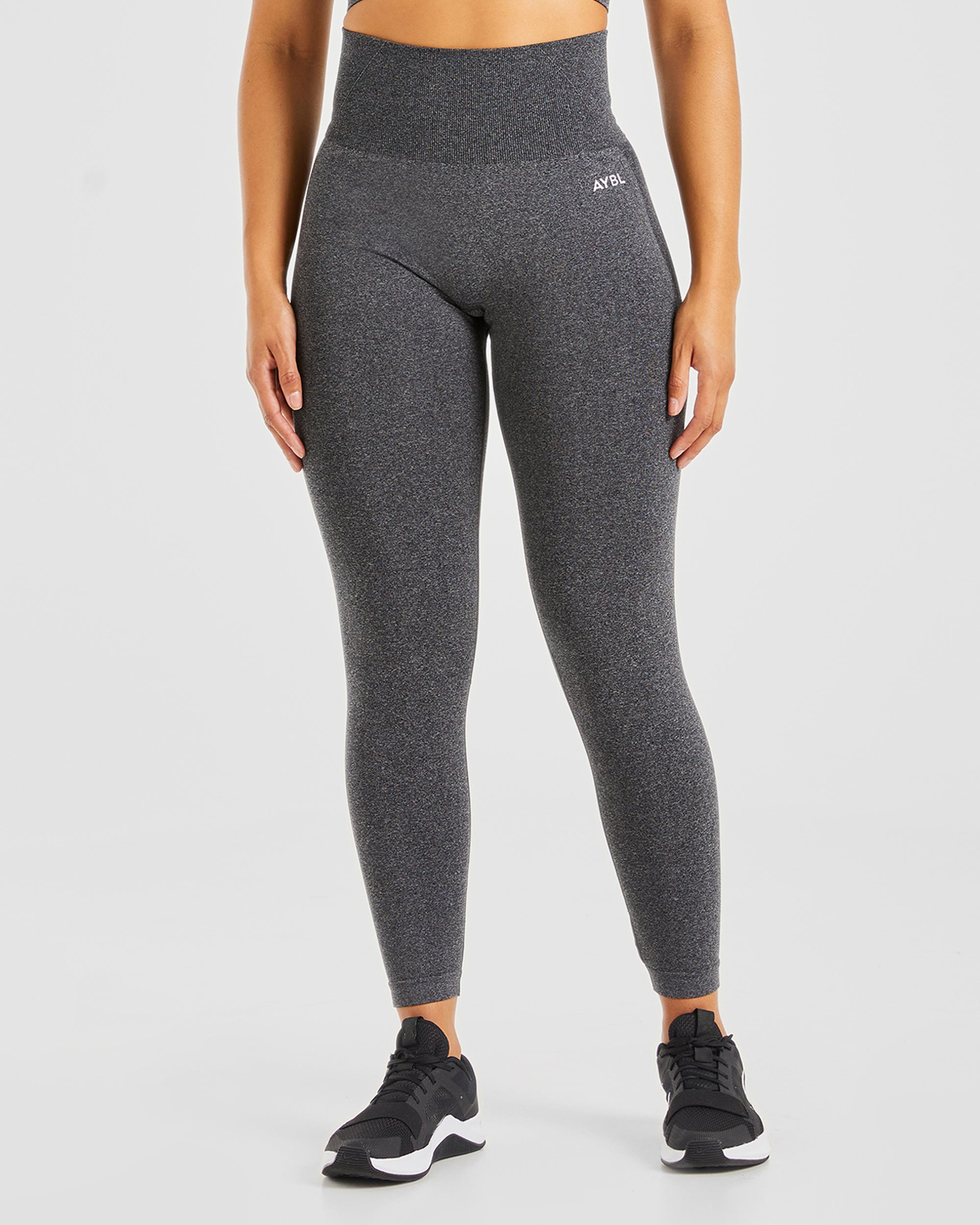 Empower Seamless Leggings - Schwarz Marl