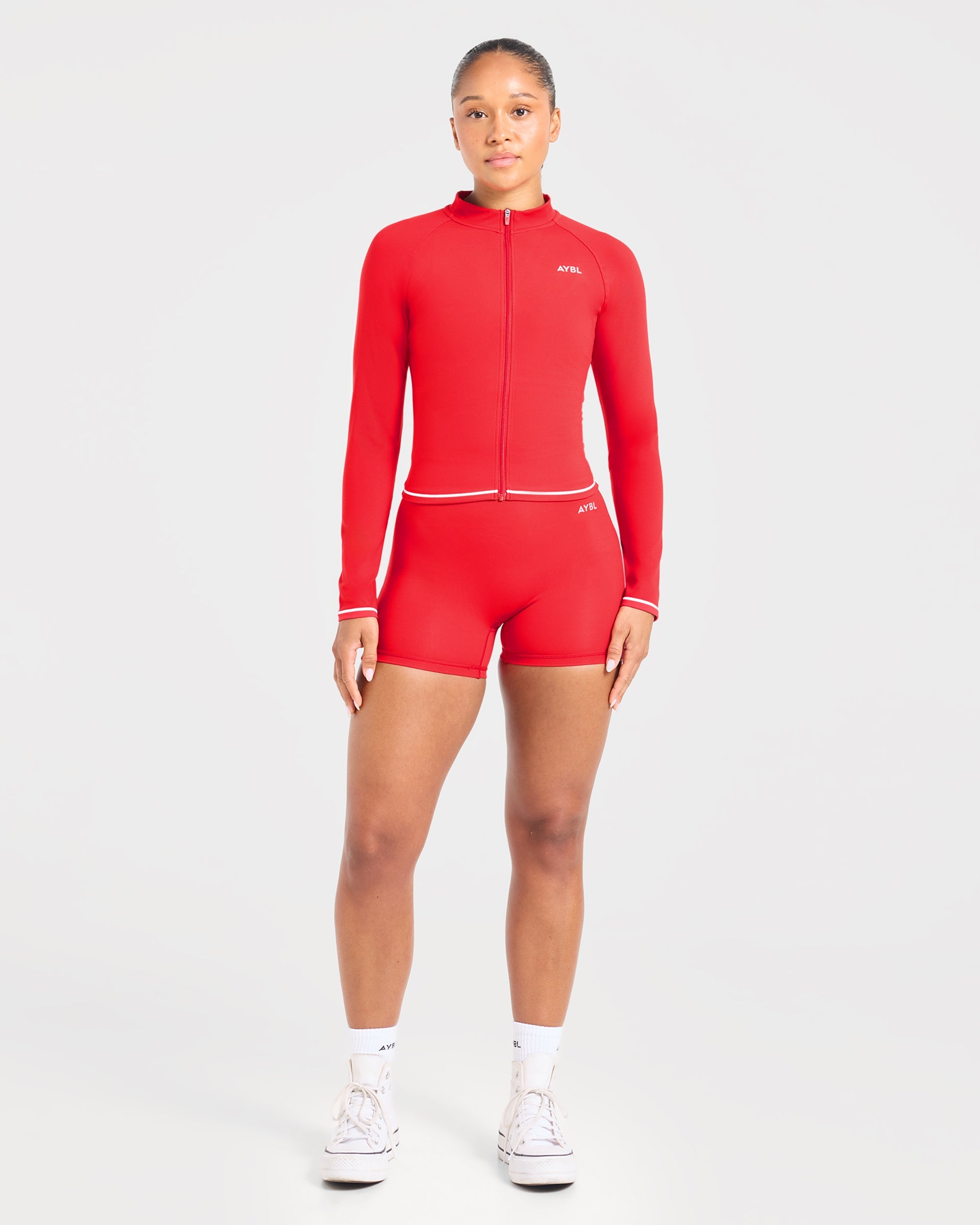Form Zip Up Jacket - Rot