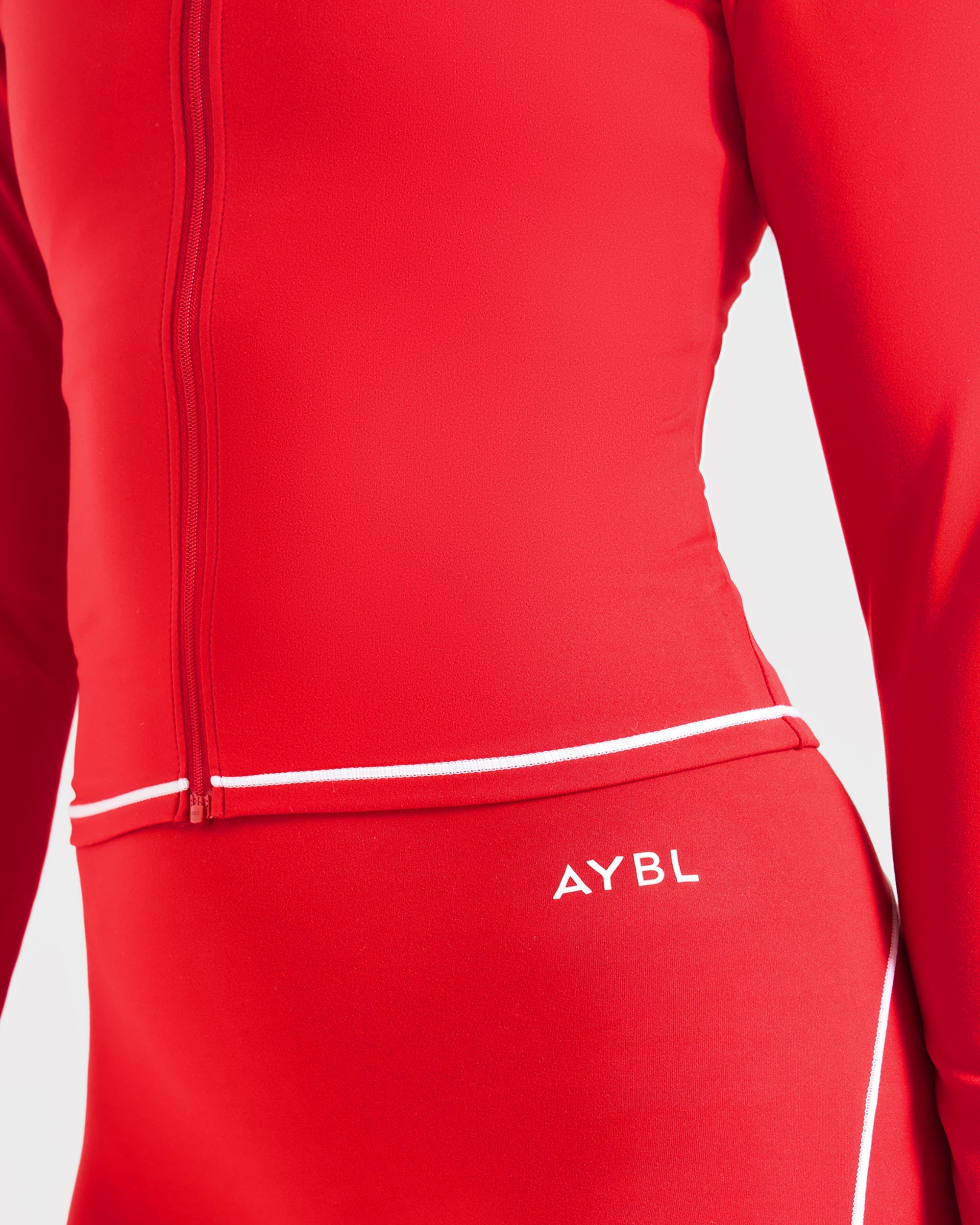 Form Zip Up Jacket - Rot