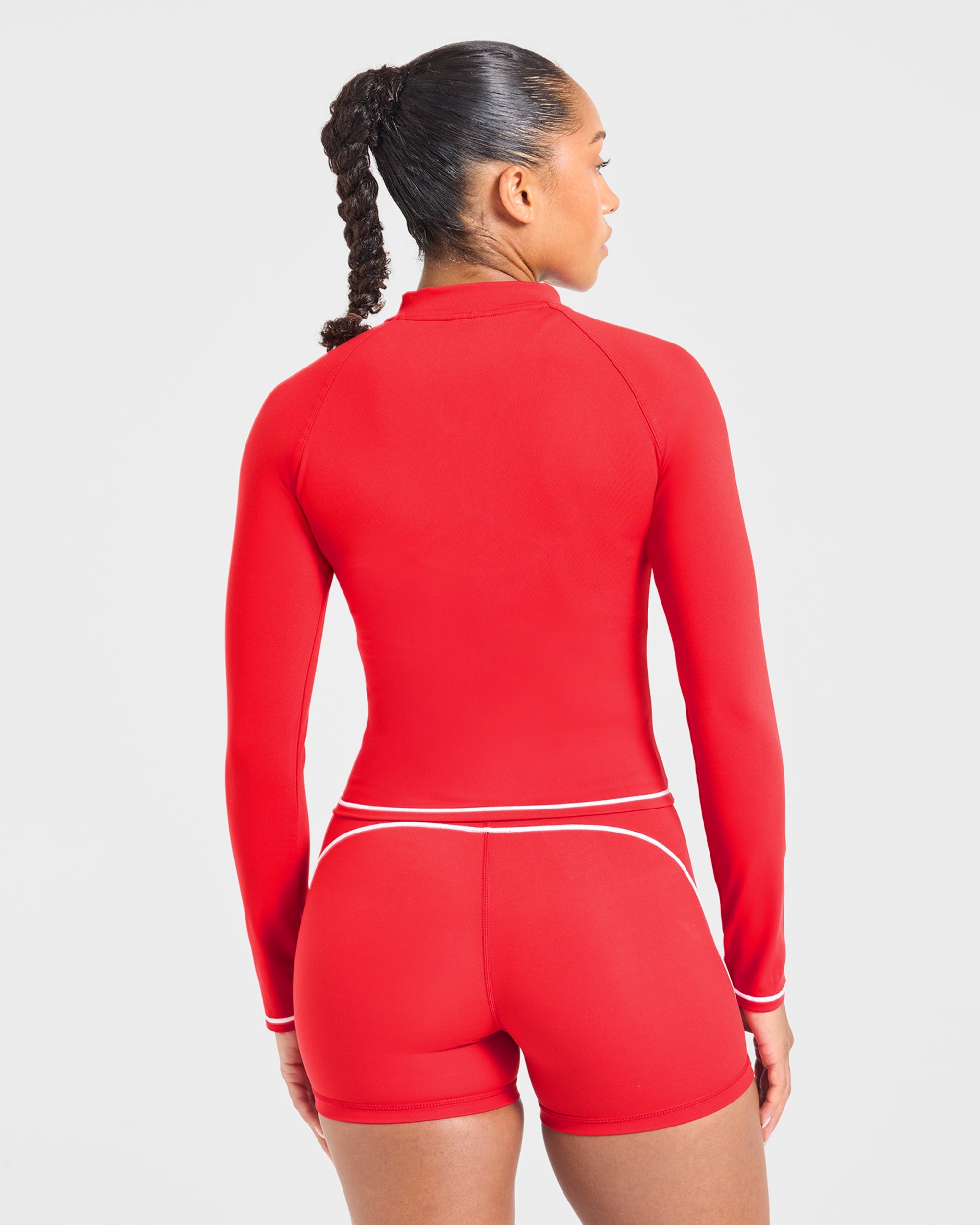 Form Zip Up Jacket - Rot